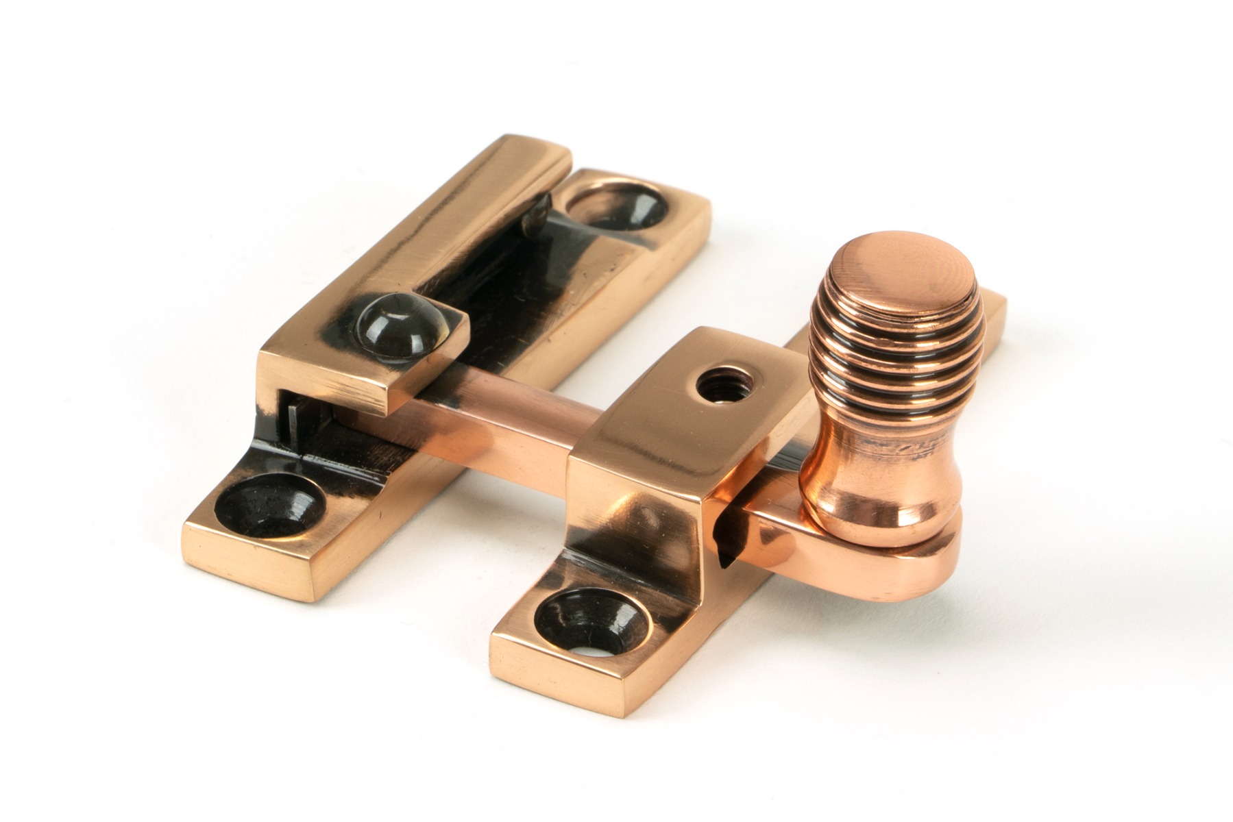 From The Anvil 46581 Polished Bronze Beehive Quadrant Fastener - Narrow Polished Bronze