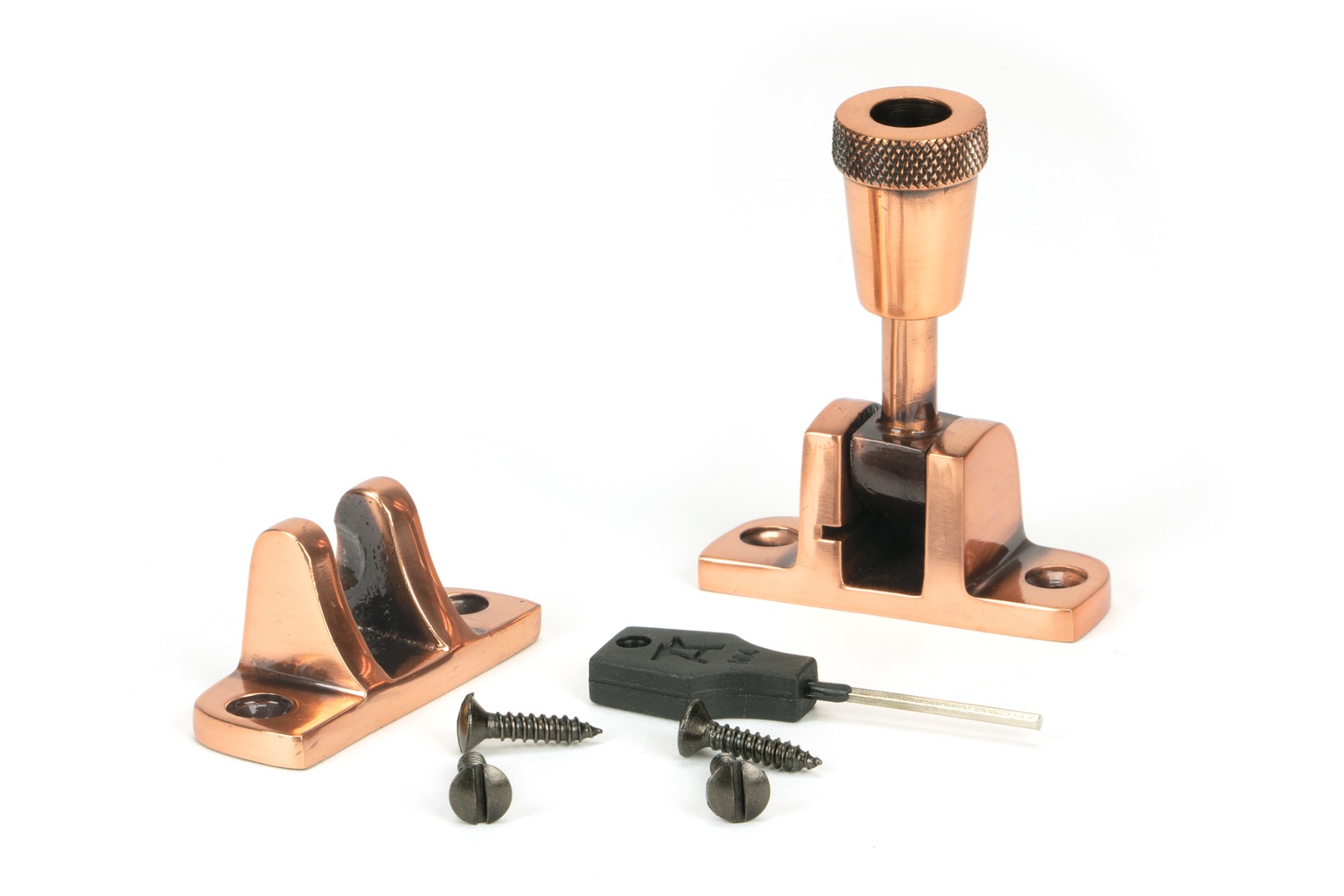 From The Anvil 46587 Polished Bronze Brompton Brighton Fastener (Radiused) Polished Bronze