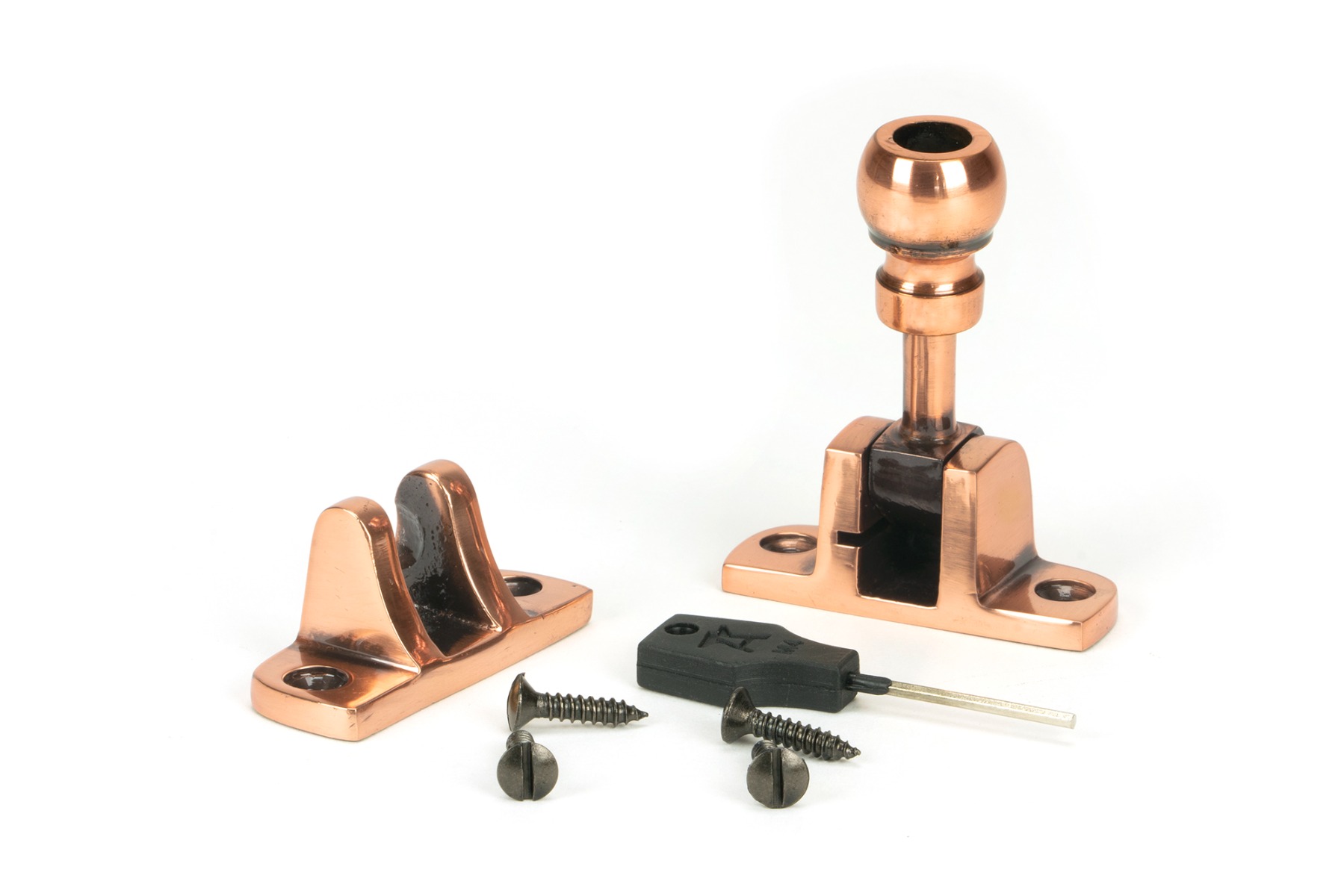From The Anvil 46590 Polished Bronze Mushroom Brighton Fastener (Radiused) Polished Bronze