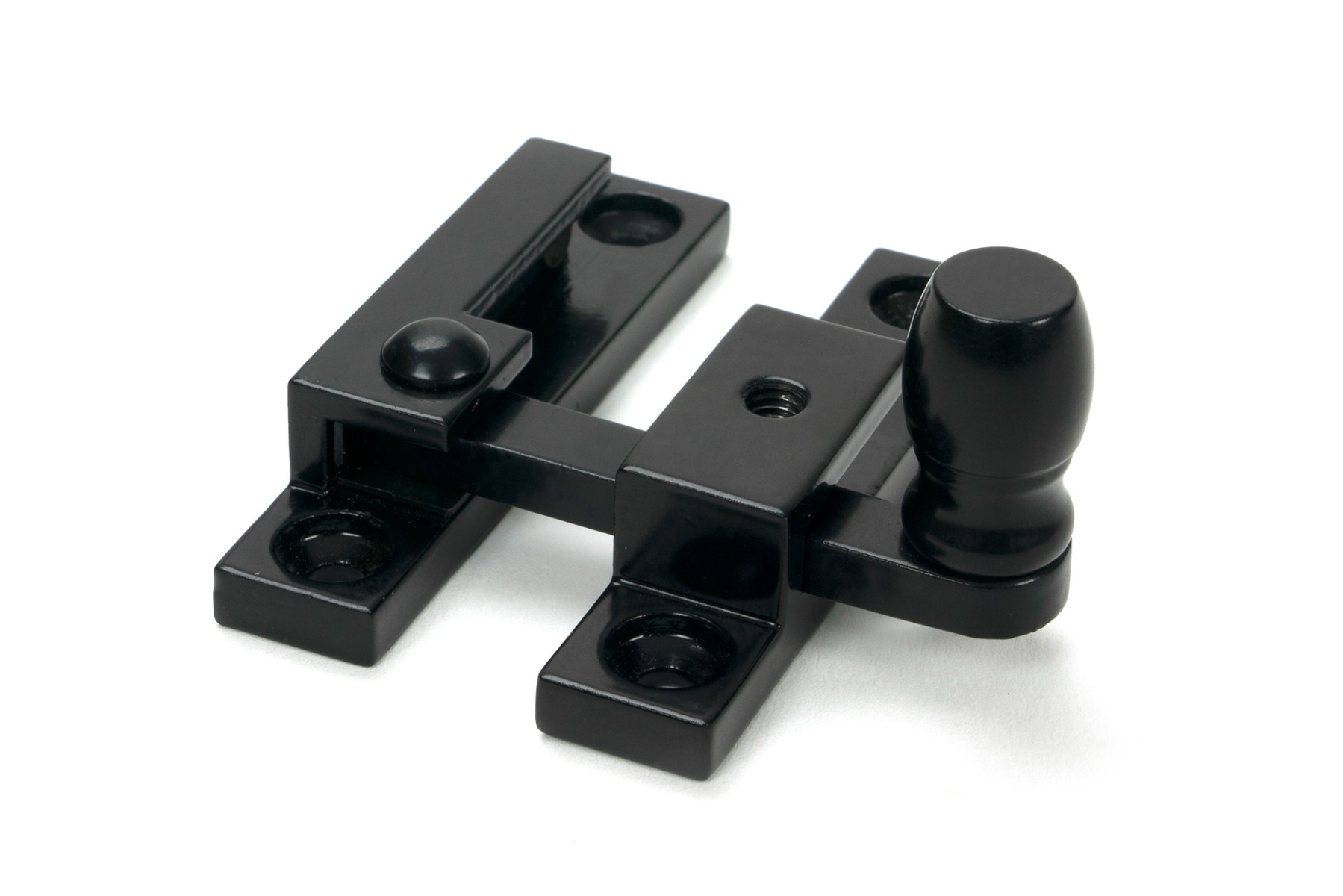 Black Mushroom Quadrant Fastener Narrow From The Anvil