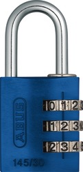ABUS 145/30 Col.Rainbow B/EFSPP Rainbow Colours Combination Padlock 145 Size 30mm