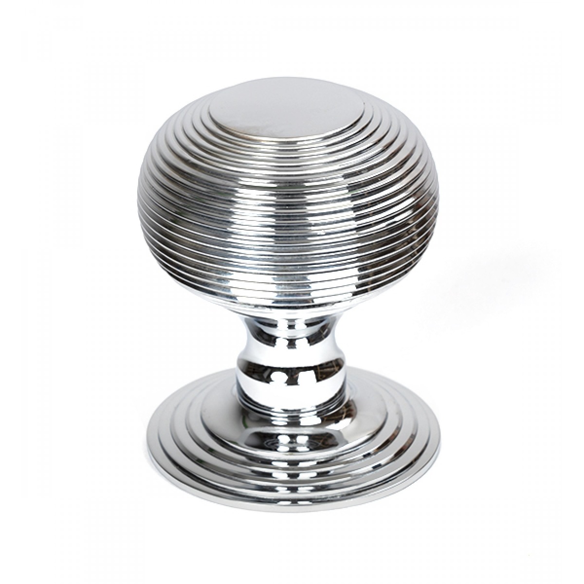 From The Anvil 46655 Polished Chrome Beehive Centre Door Knob Polished Chrome