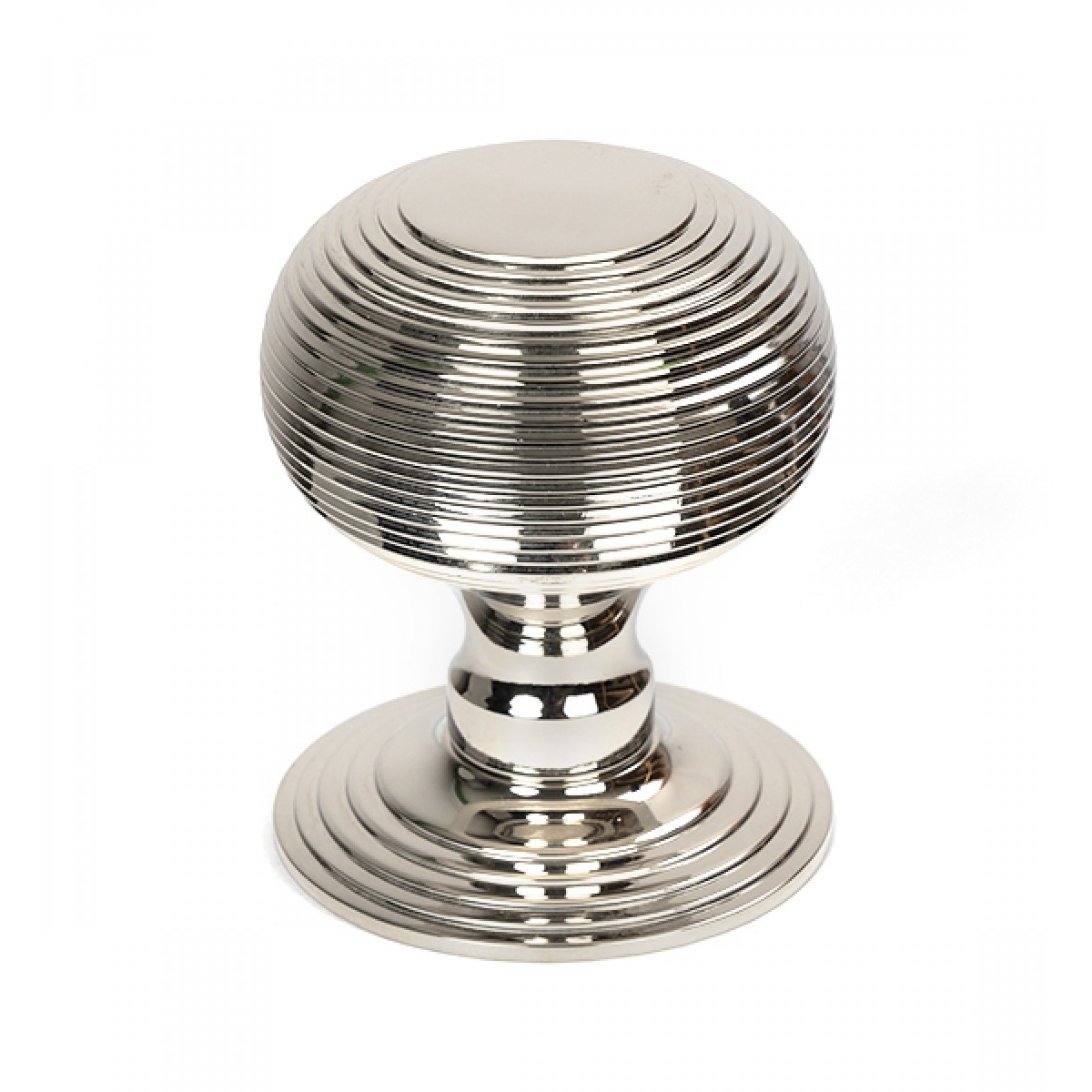 From The Anvil 46656 Polished Nickel Beehive Centre Door Knob Polished Nickel