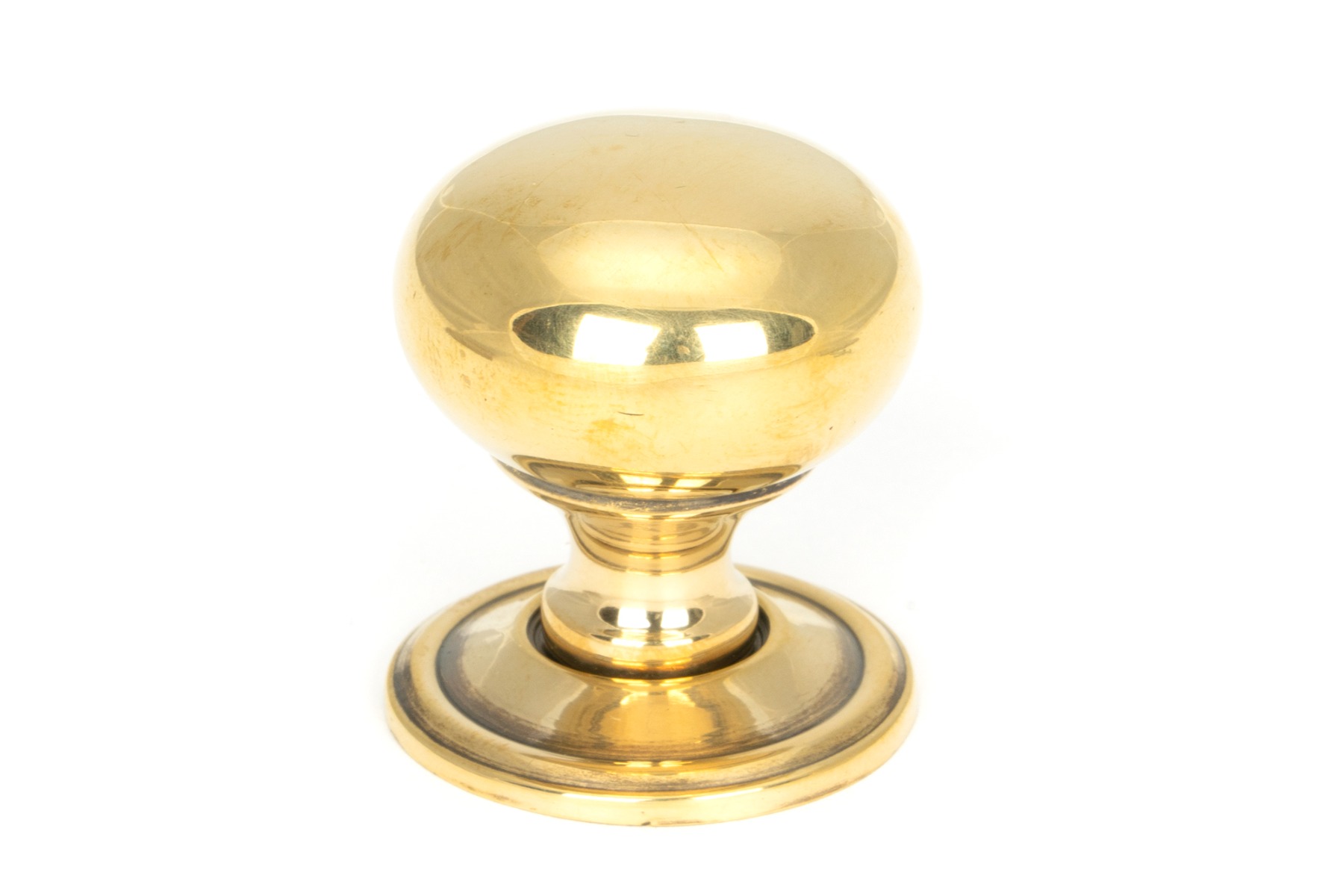 From The Anvil 46723 Aged Brass Mushroom Cabinet Knob 32mm Aged Brass
