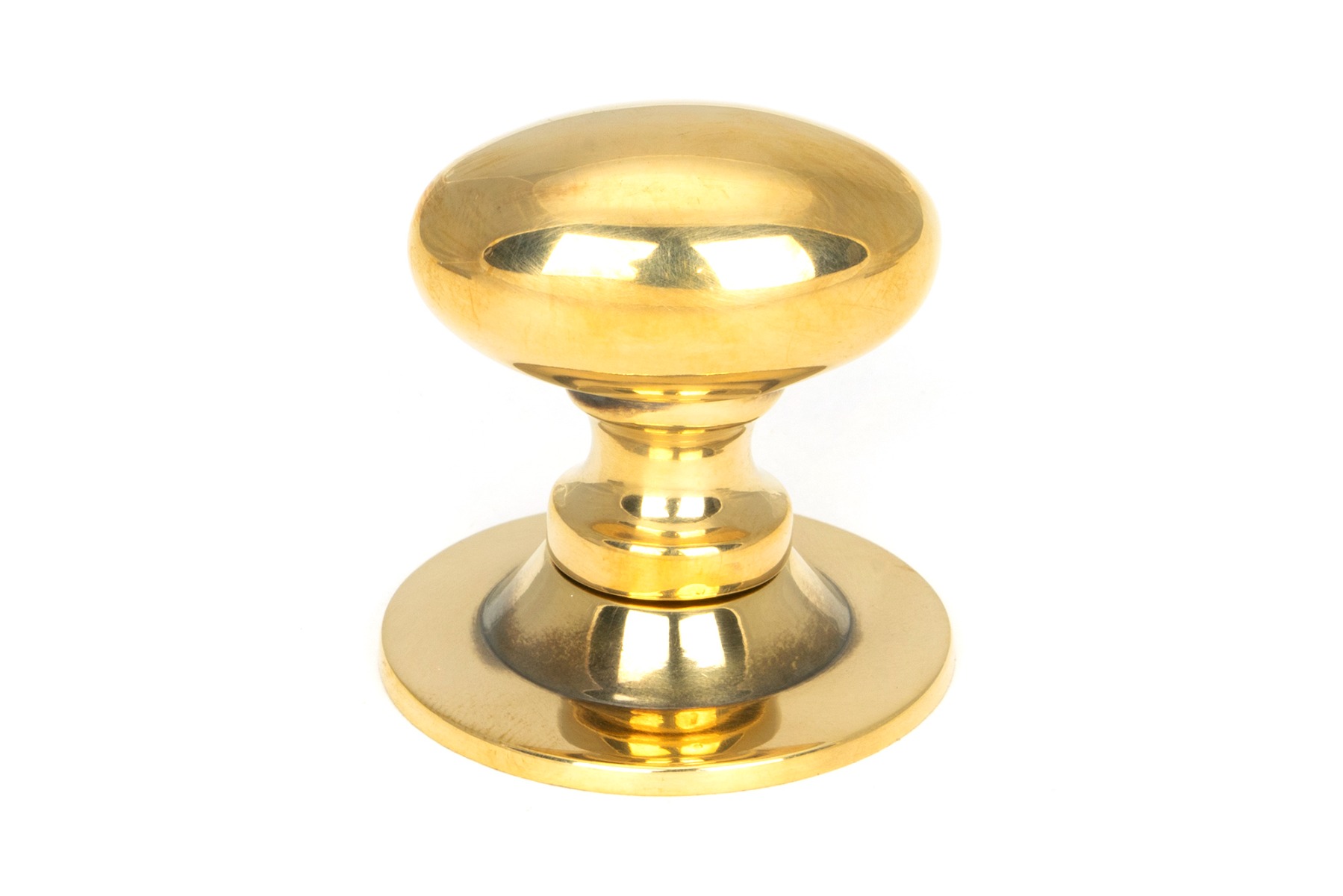 From The Anvil 46726 Aged Brass Oval Cabinet Knob 40mm Aged Brass