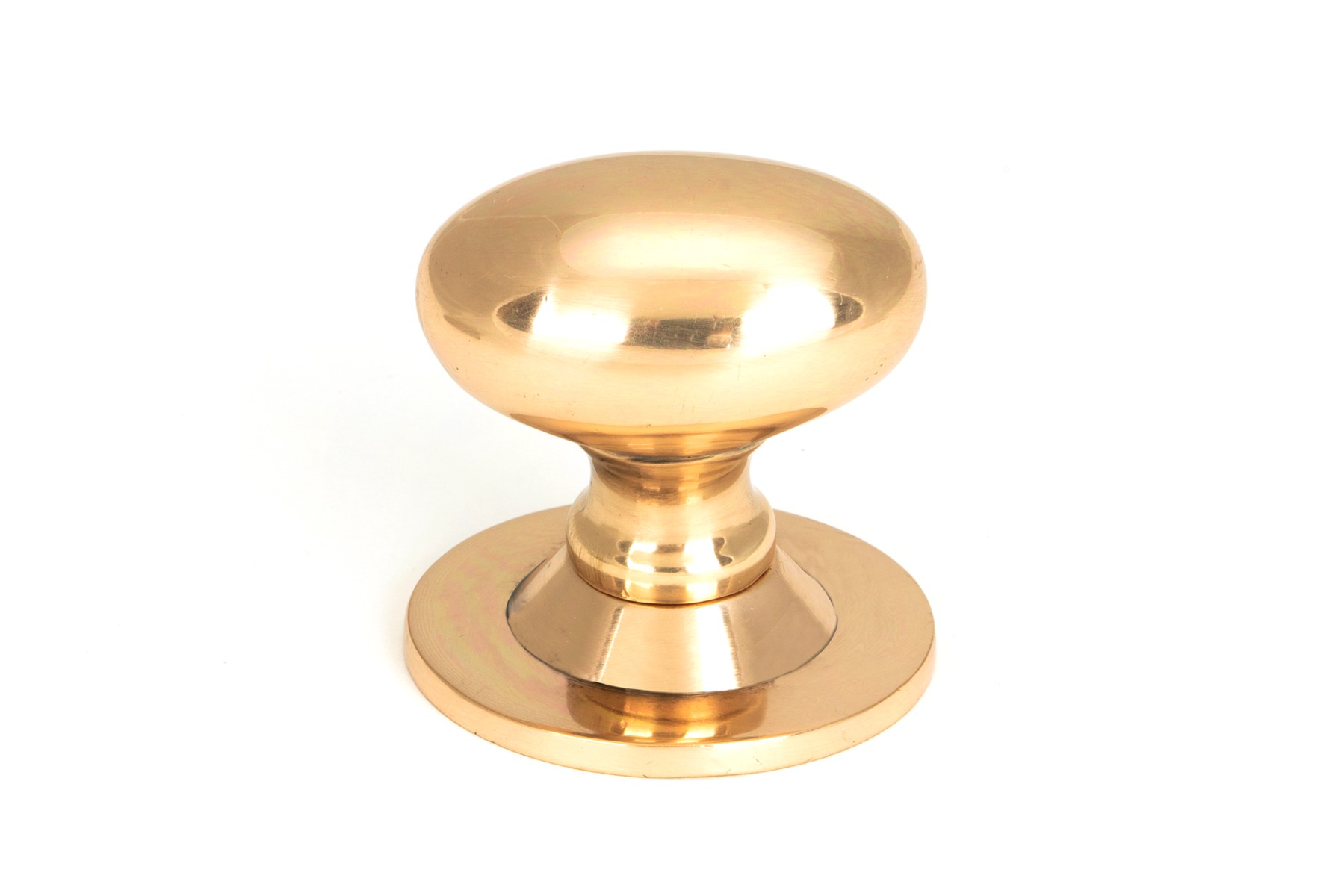 From The Anvil 46728 Polished Bronze Oval Cabinet Knob 40mm Polished Bronze