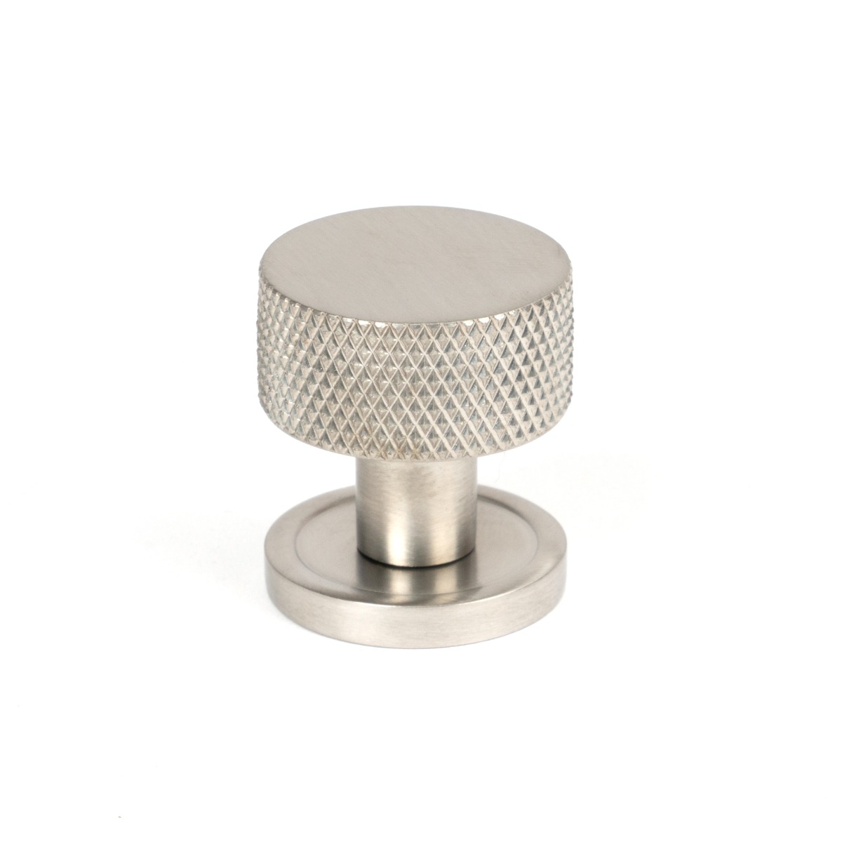 From The Anvil 46850 Satin SS (304) Brompton Cabinet Knob - 25mm (Plain) Satin Stainless Steel