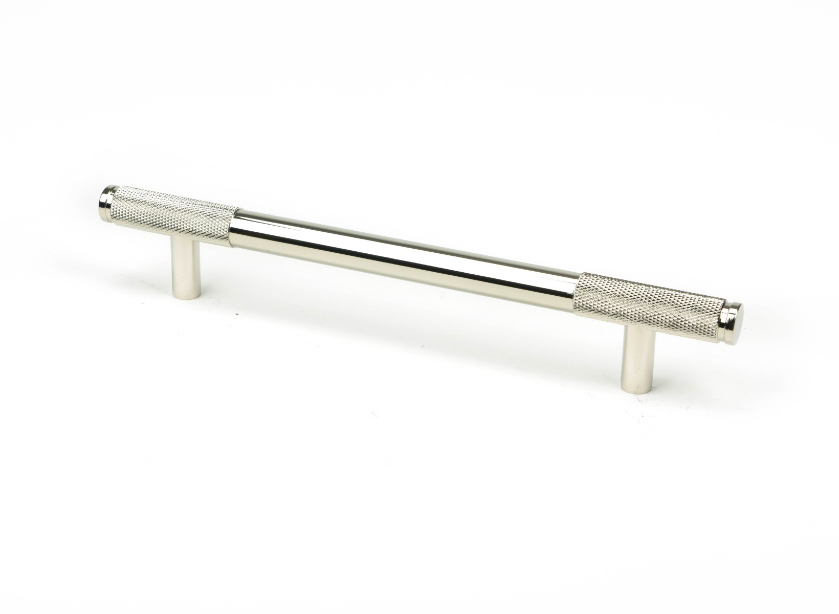 From The Anvil 46931 Polished Nickel Half Brompton Pull Handle - Medium Polished Nickel