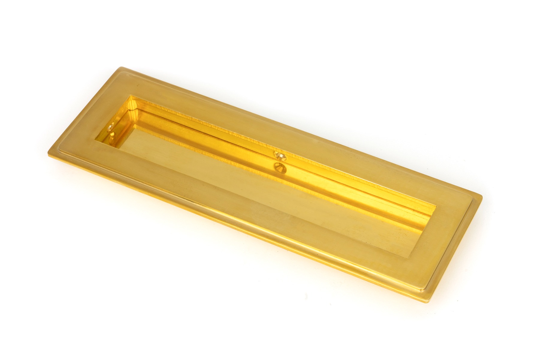 From The Anvil 47157 Polished Brass 175mm Art Deco Rectangular Pull Polished Brass