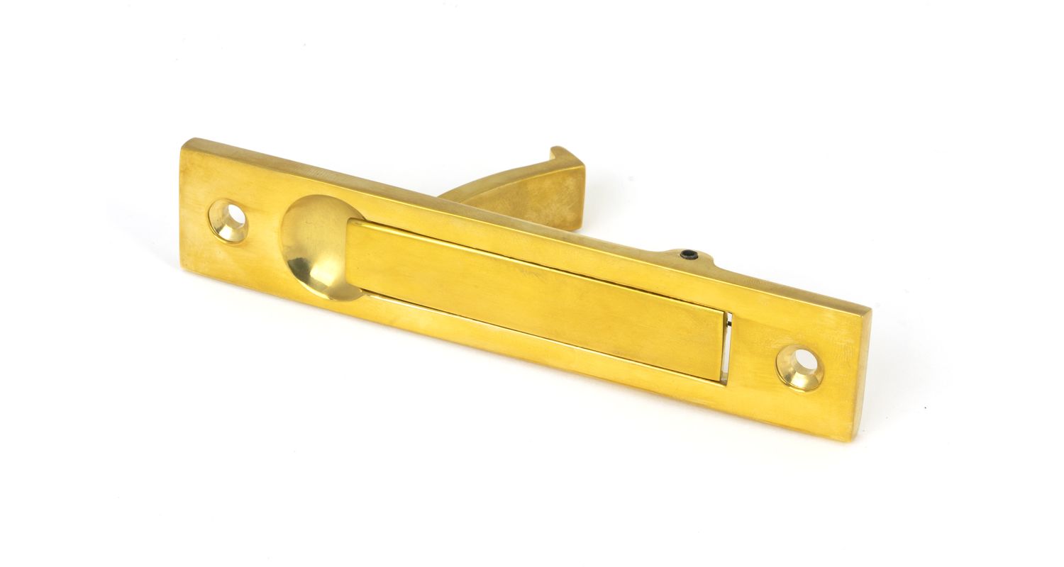 From The Anvil 47173 Polished Brass 125mm x 25mm Edge Pull Polished Brass