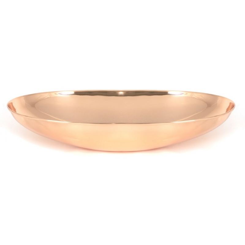 From The Anvil 47206 Smooth Copper Oval Sink 590mm