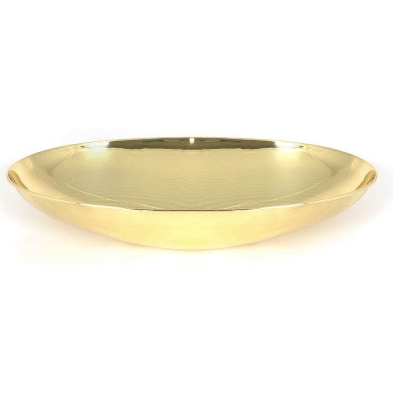 From The Anvil 47208 Smooth Brass Oval Sink 590mm