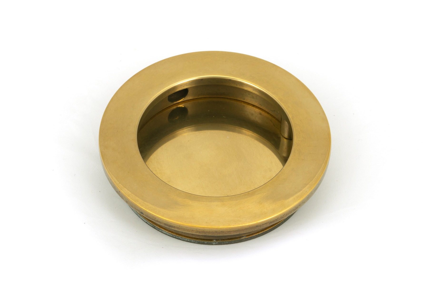 From The Anvil 48322 Aged Brass 60mm Plain Round Pull Aged Brass
