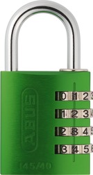 ABUS 145/40 Green B/EFSPP Green Std Shackle Combination Padlock 145 Size 40mm