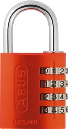 ABUS 145/40 Orange B/EFSPP Orange Std Shackle Combination Padlock 145 Size 40mm