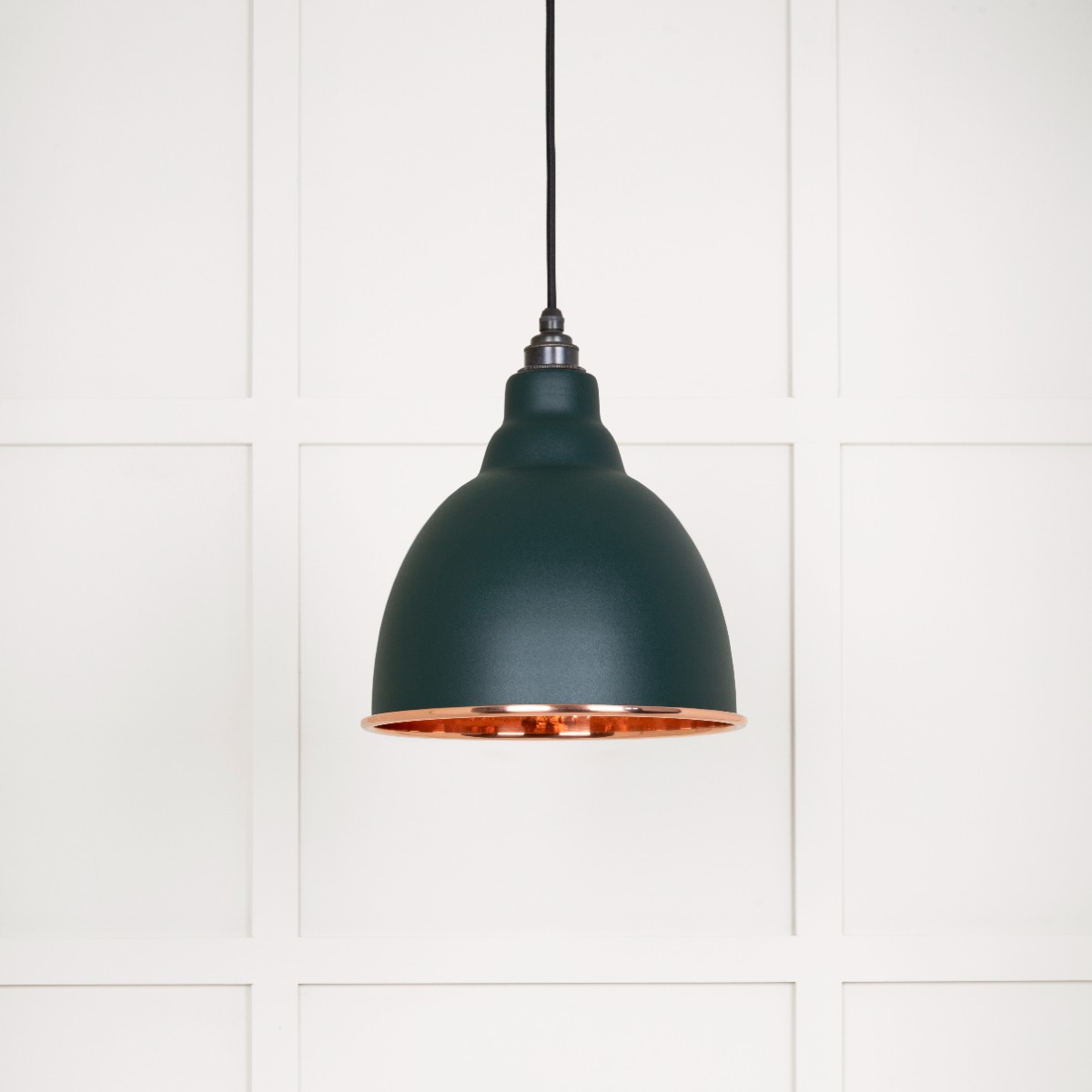From The Anvil 49500DI Hammered Copper Brindley Pendant in Dingle Hammered Copper