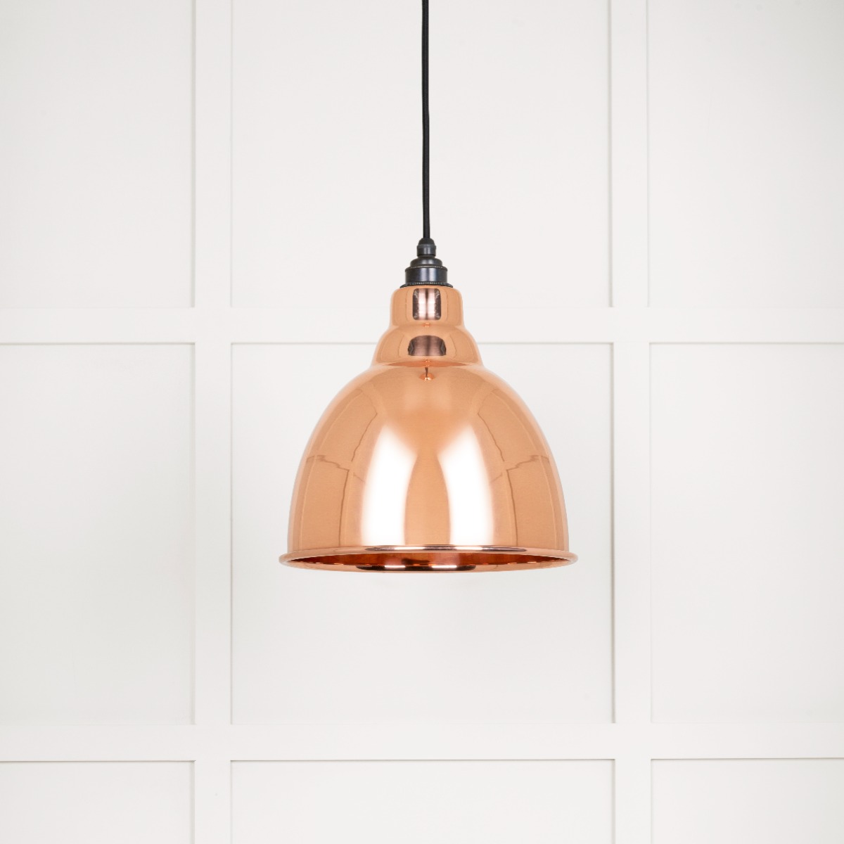 From The Anvil 49500S Smooth Copper Brindley Pendant Smooth Copper