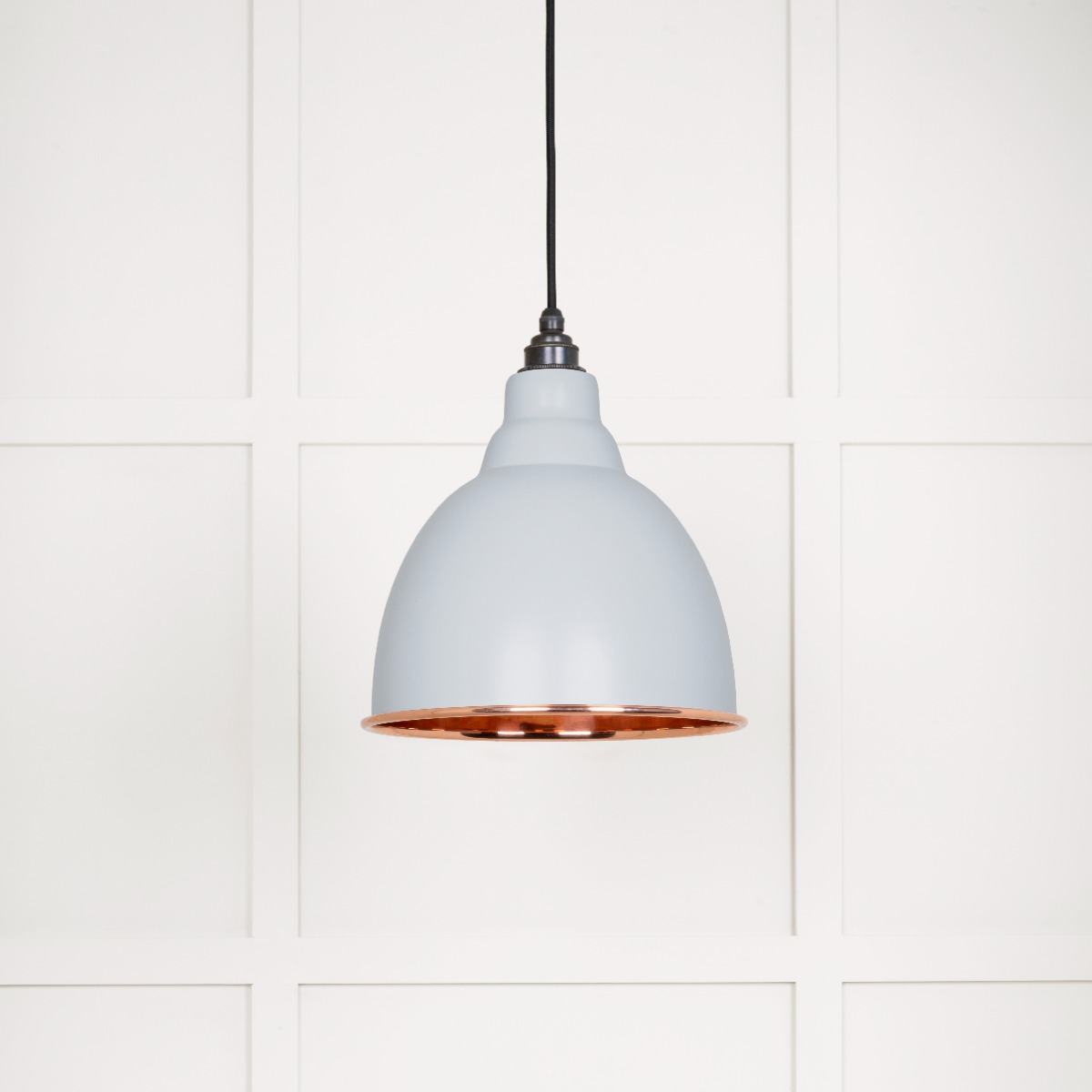 From The Anvil 49500SBI Smooth Copper Brindley Pendant in Birch Smooth Copper