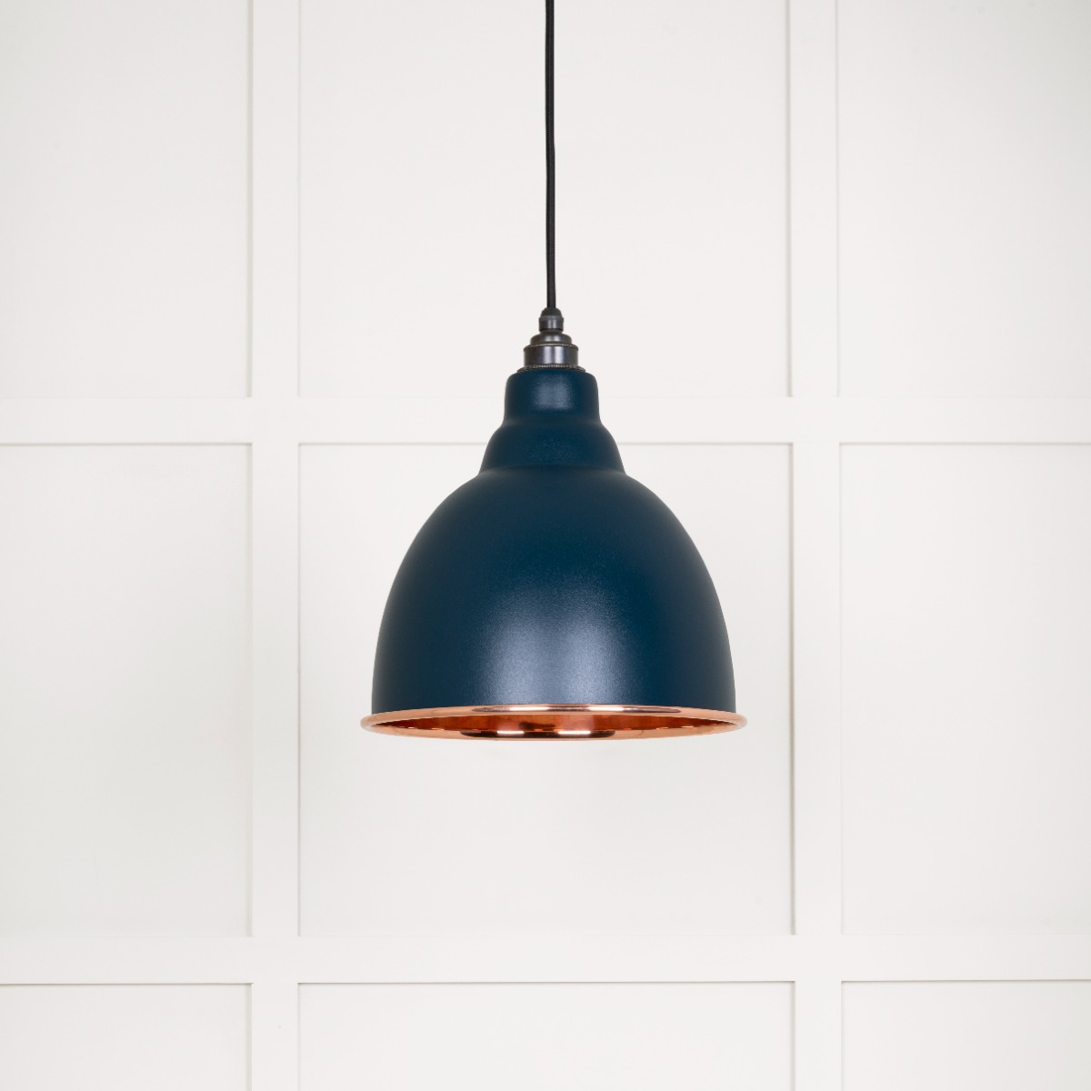 From The Anvil 49500SDU Smooth Copper Brindley Pendant in Dusk Smooth Copper