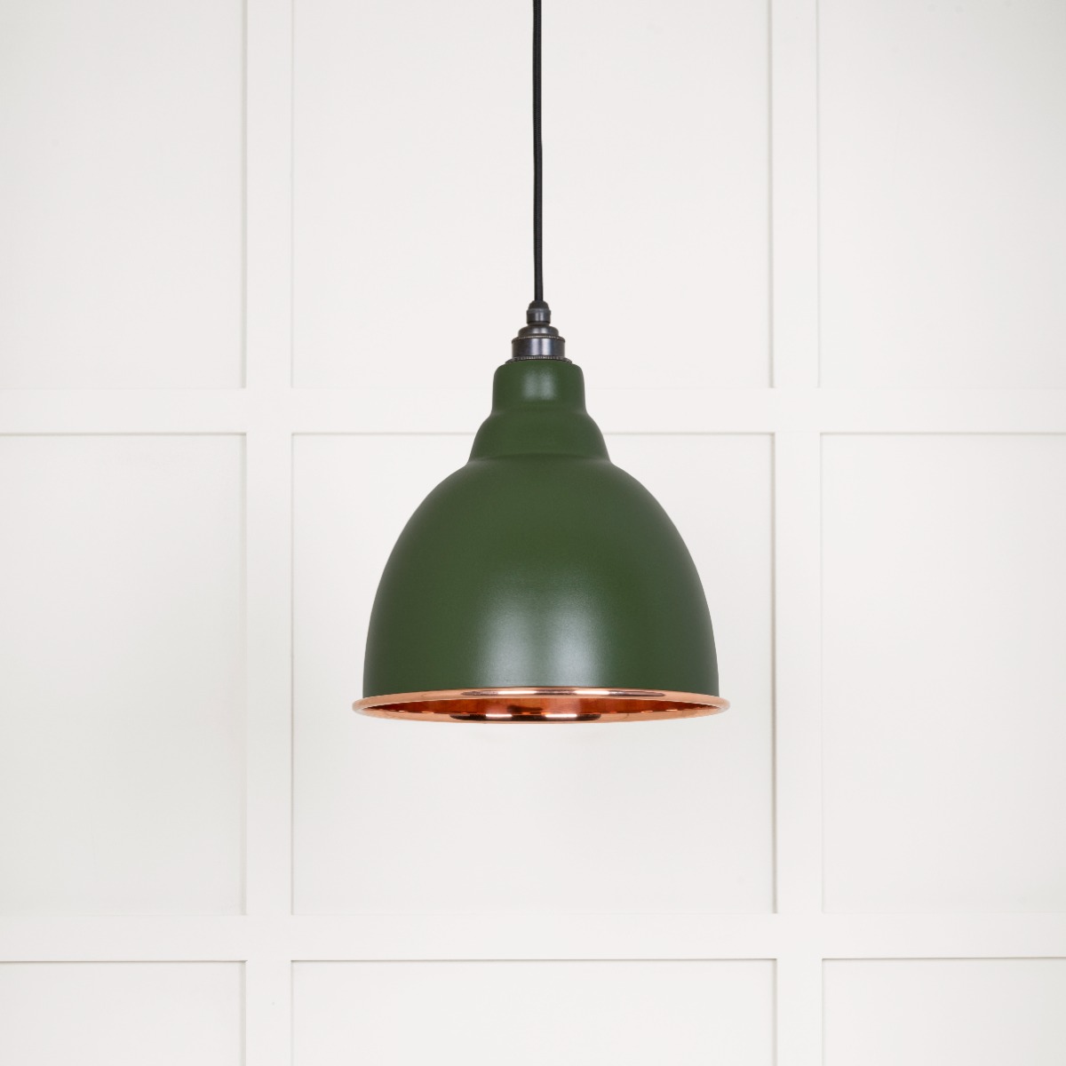 From The Anvil 49500SH Smooth Copper Brindley Pendant in Heath Smooth Copper