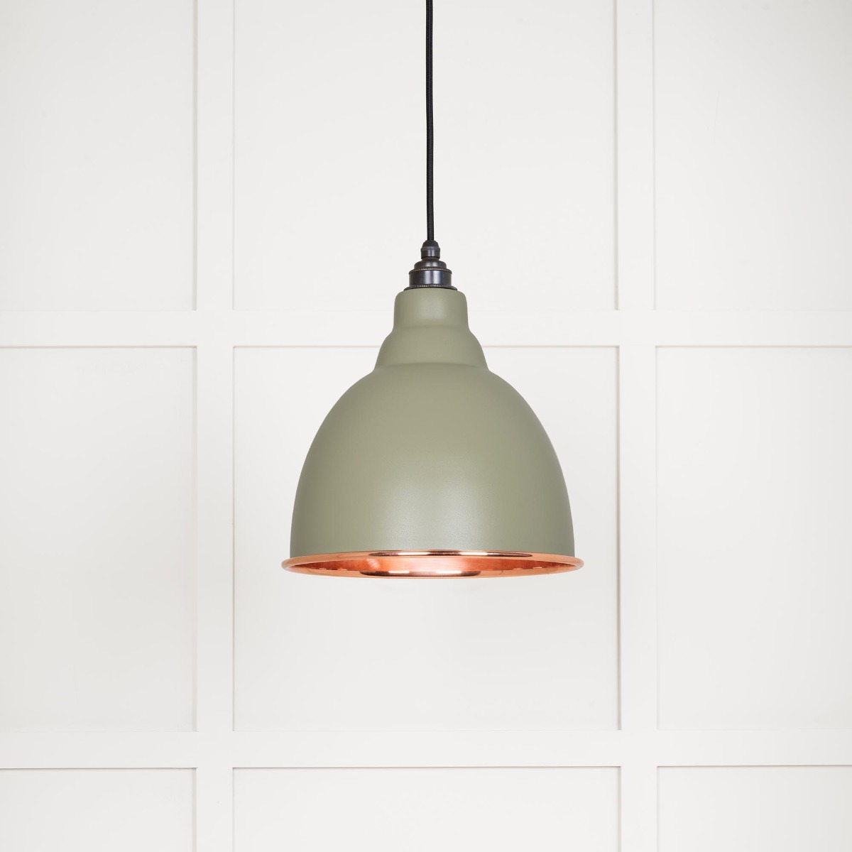 From The Anvil 49500STU Smooth Copper Brindley Pendant in Tump Smooth Copper