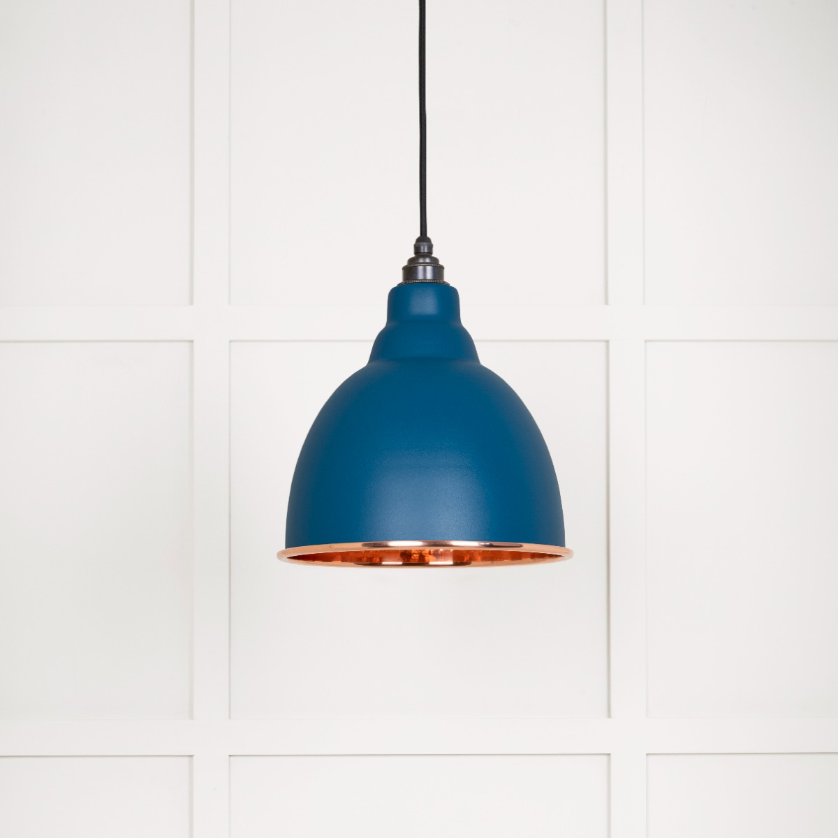 From The Anvil 49500U Hammered Copper Brindley Pendant in Upstream Hammered Copper