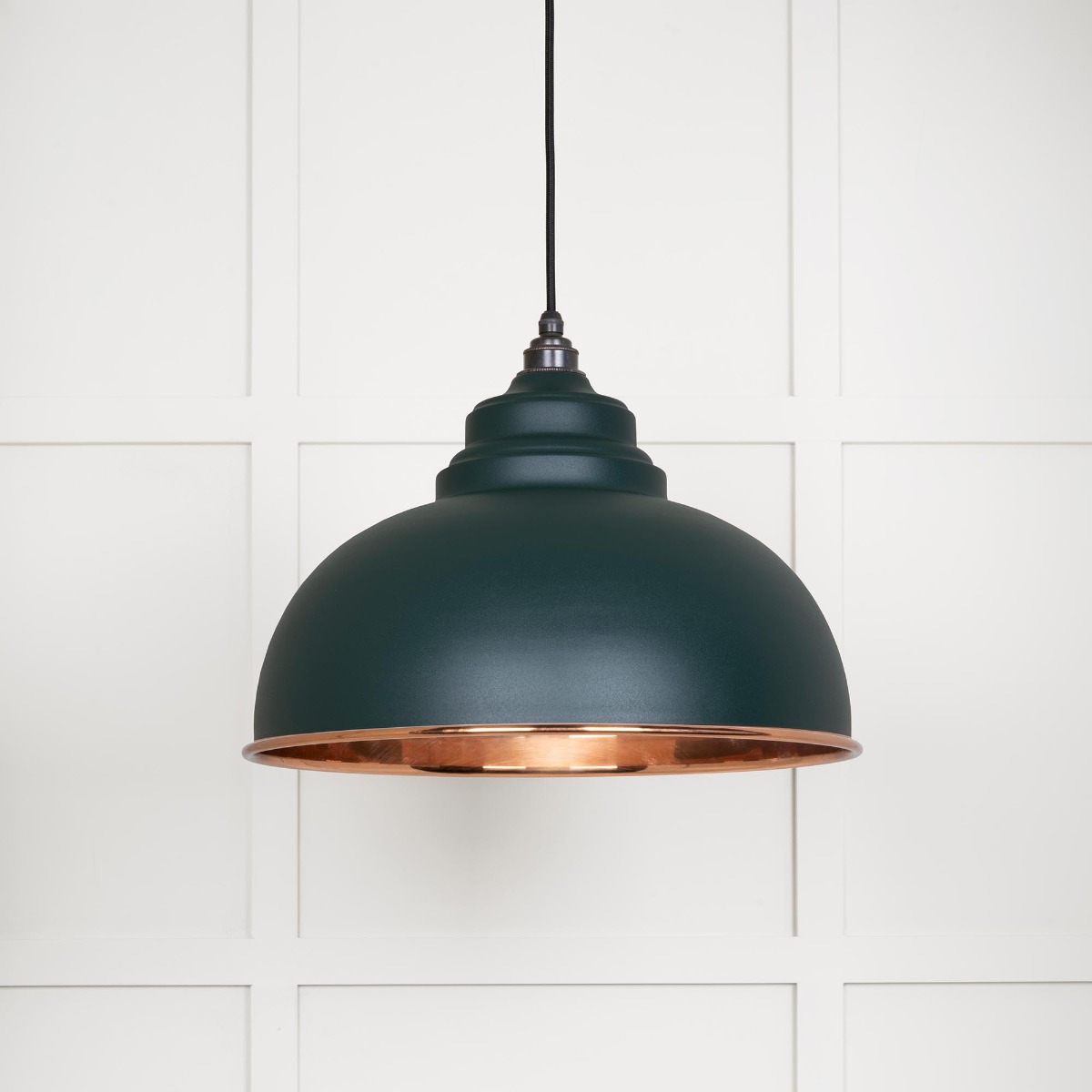 From The Anvil 49501SDI Smooth Copper Harborne Pendant in Dingle Smooth Copper