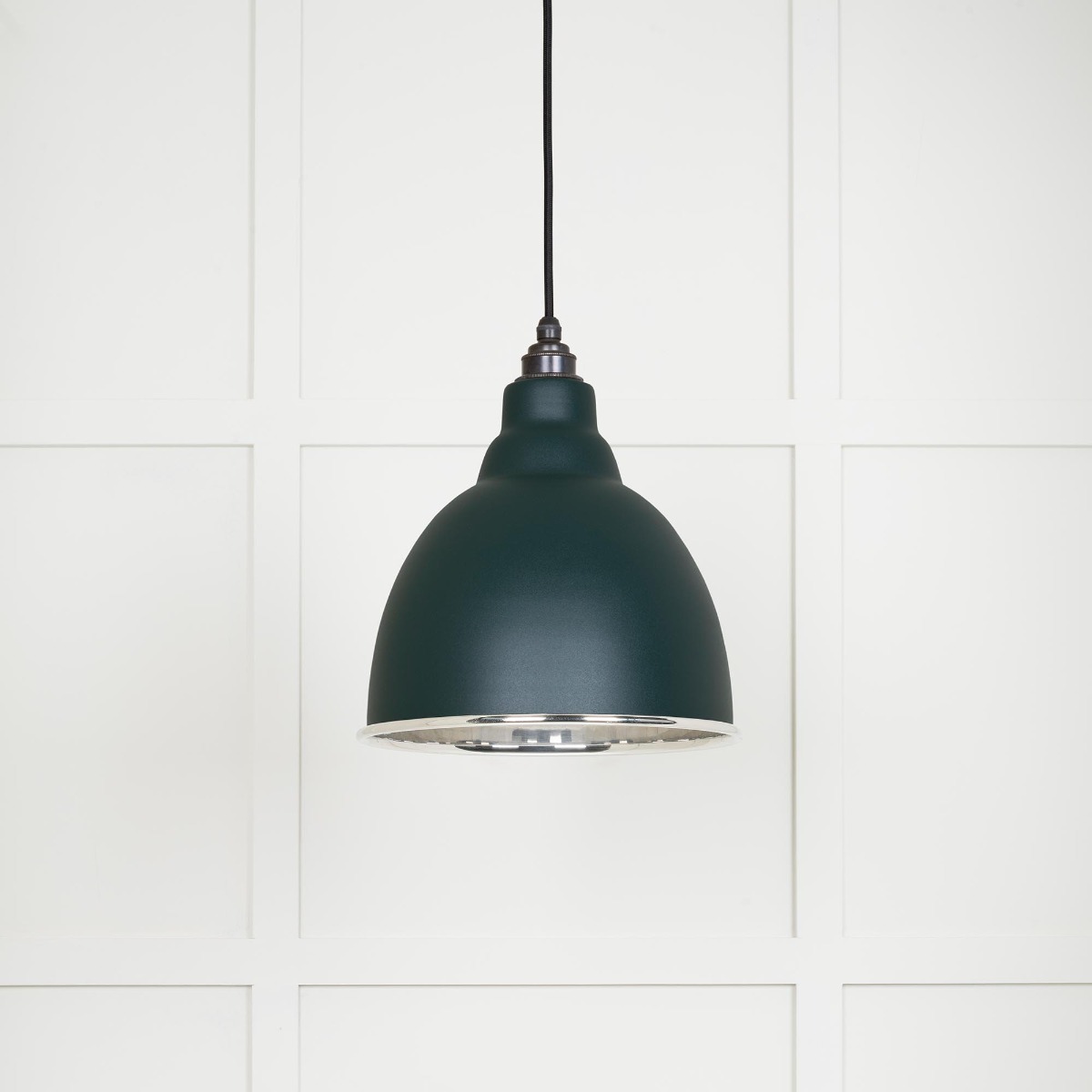 From The Anvil 49504DI Smooth Nickel Brindley Pendant in Dingle Smooth Nickel