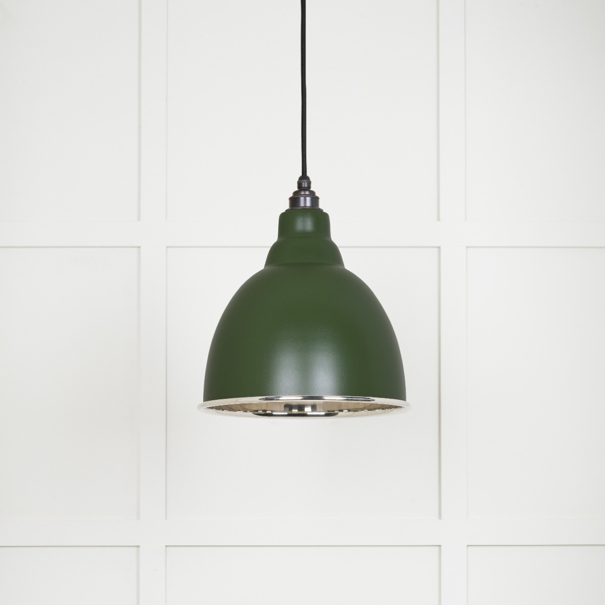 From The Anvil 49504H Smooth Nickel Brindley Pendant in Heath Smooth Nickel