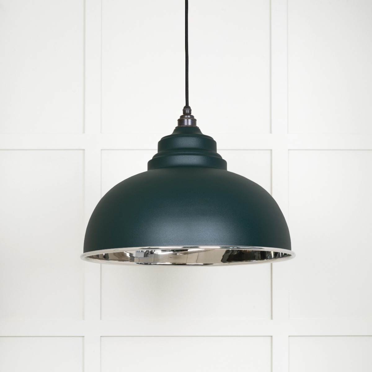 From The Anvil 49505DI Smooth Nickel Harborne Pendant in Dingle Smooth Nickel