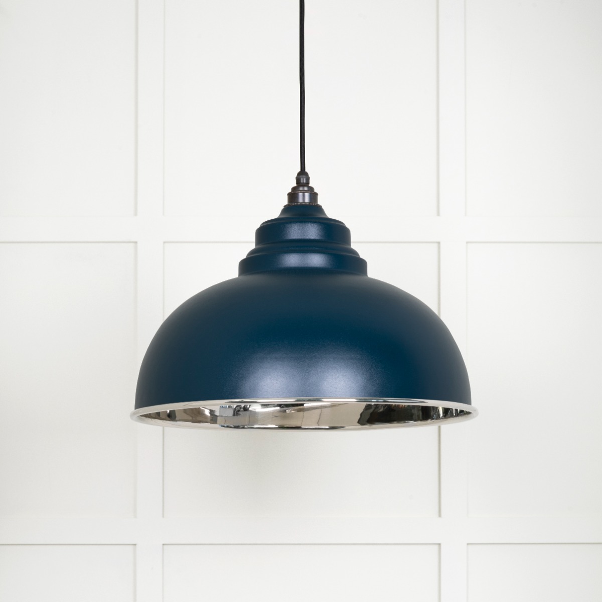 From The Anvil 49505DU Smooth Nickel Harborne Pendant in Dusk Smooth Nickel
