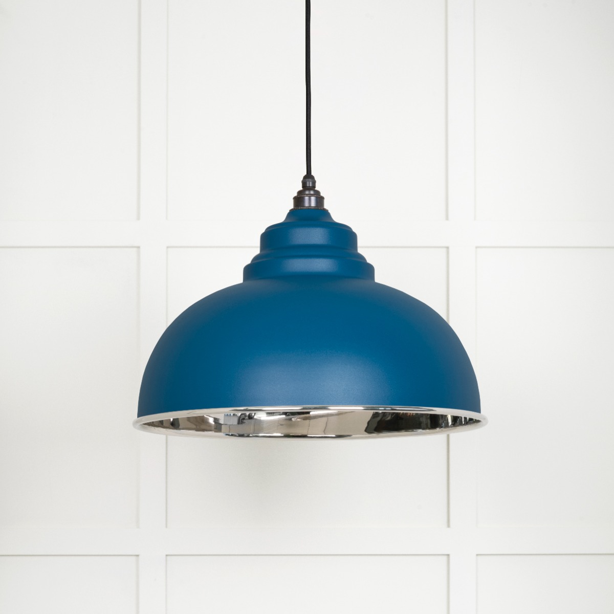 From The Anvil 49505U Smooth Nickel Harborne Pendant in Upstream Smooth Nickel