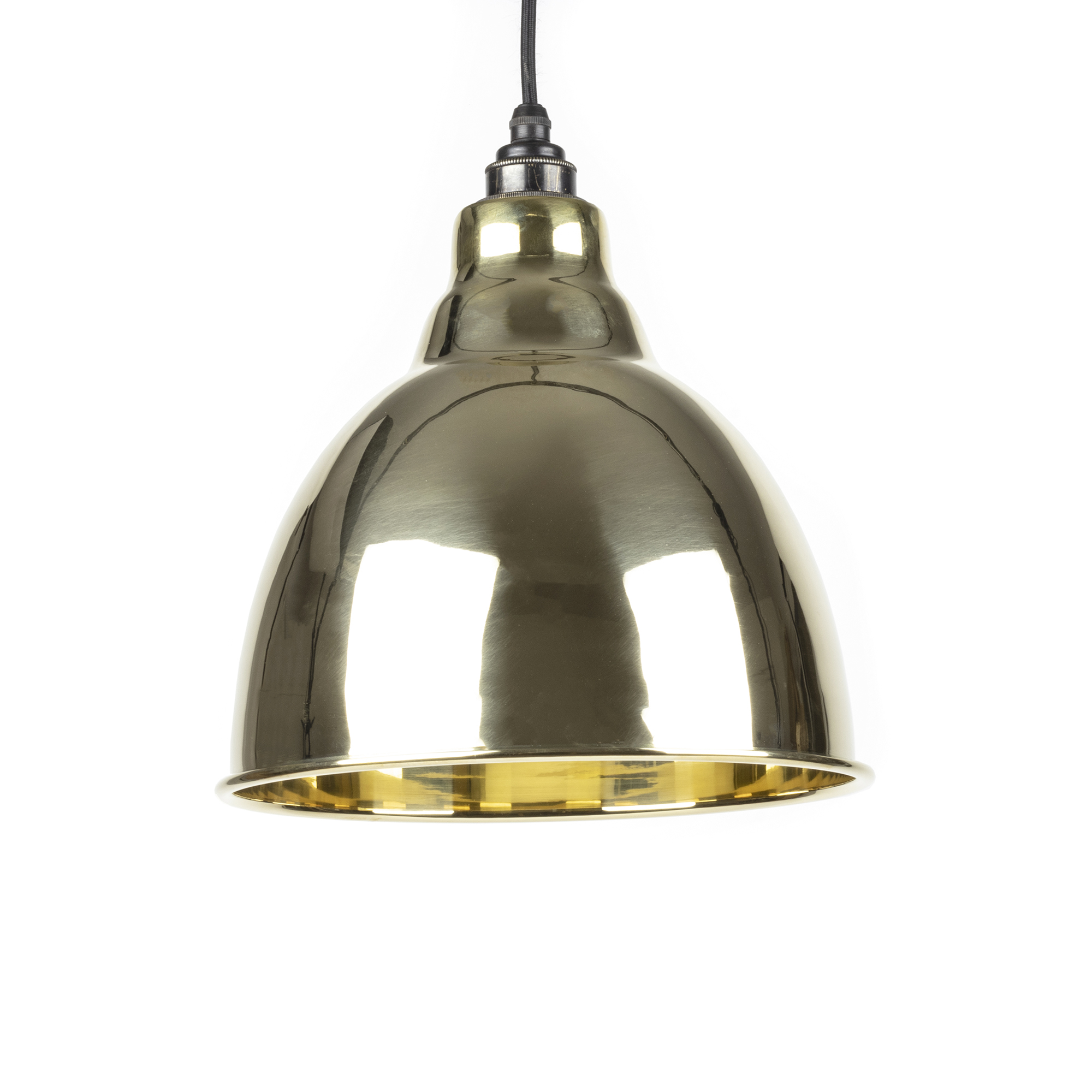 From The Anvil 49518 Smooth Brass Brindley Pendant