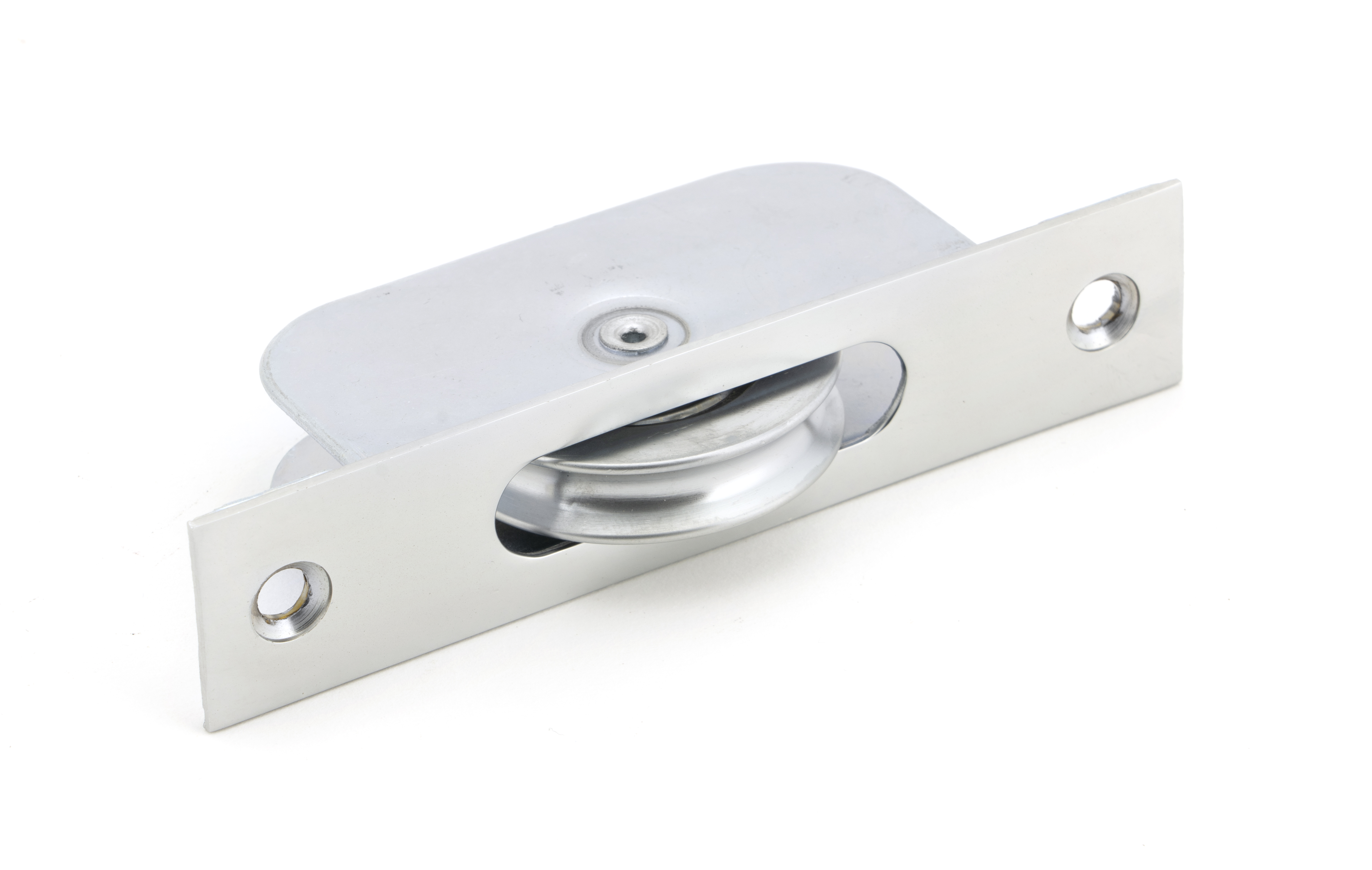 From The Anvil 49588 Satin Chrome Square Ended Sash Pulley 75kg