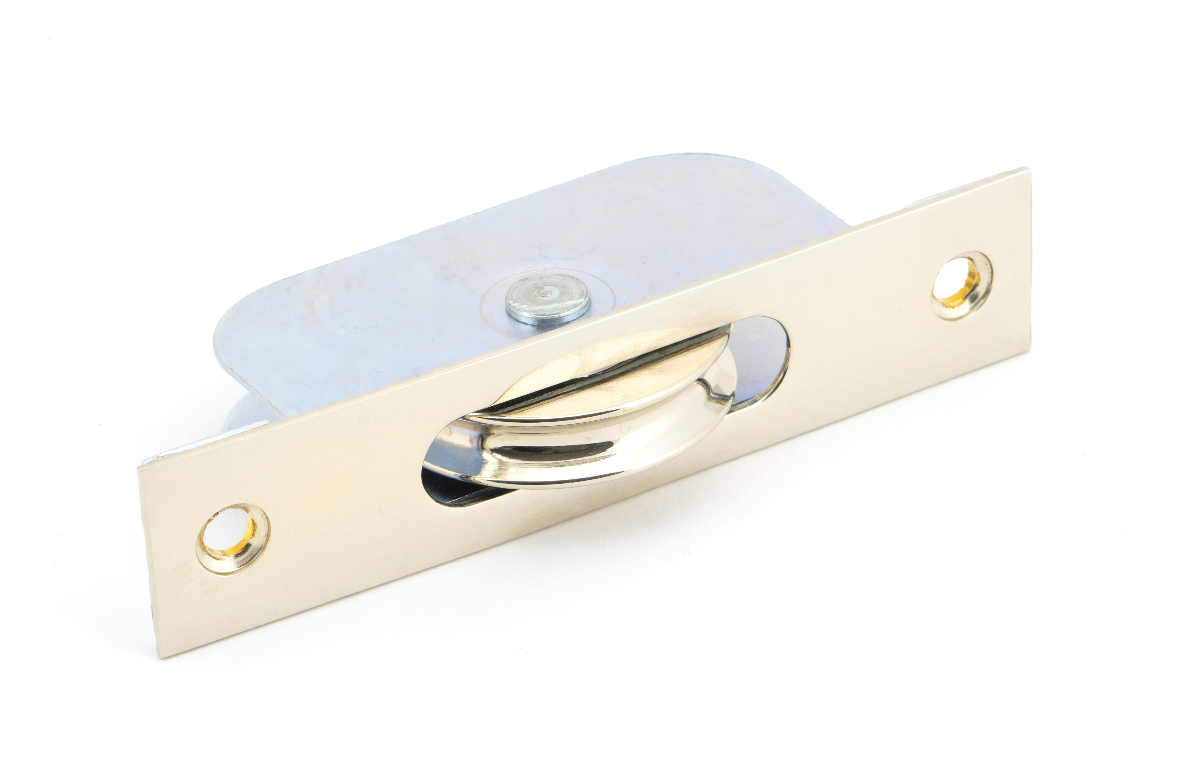 From The Anvil 49589 Polished Nickel Square Ended Sash Pulley 75kg