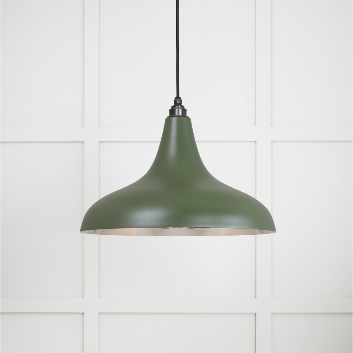 From the Anvil Smooth Nickel Frankley Pendant in Heath 49721SH