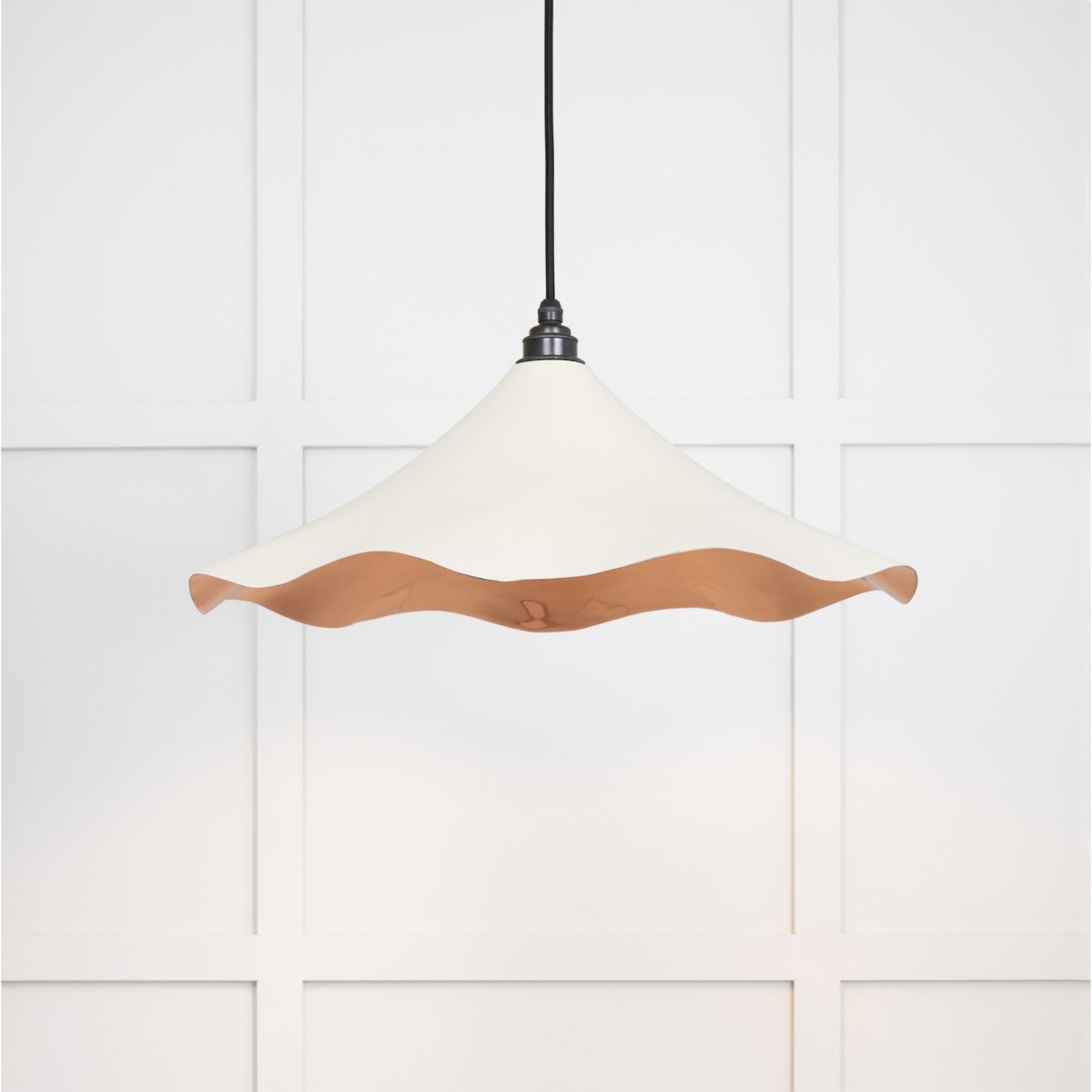 From the Anvil Smooth Copper Flora Pendant in Teasel 49729STE