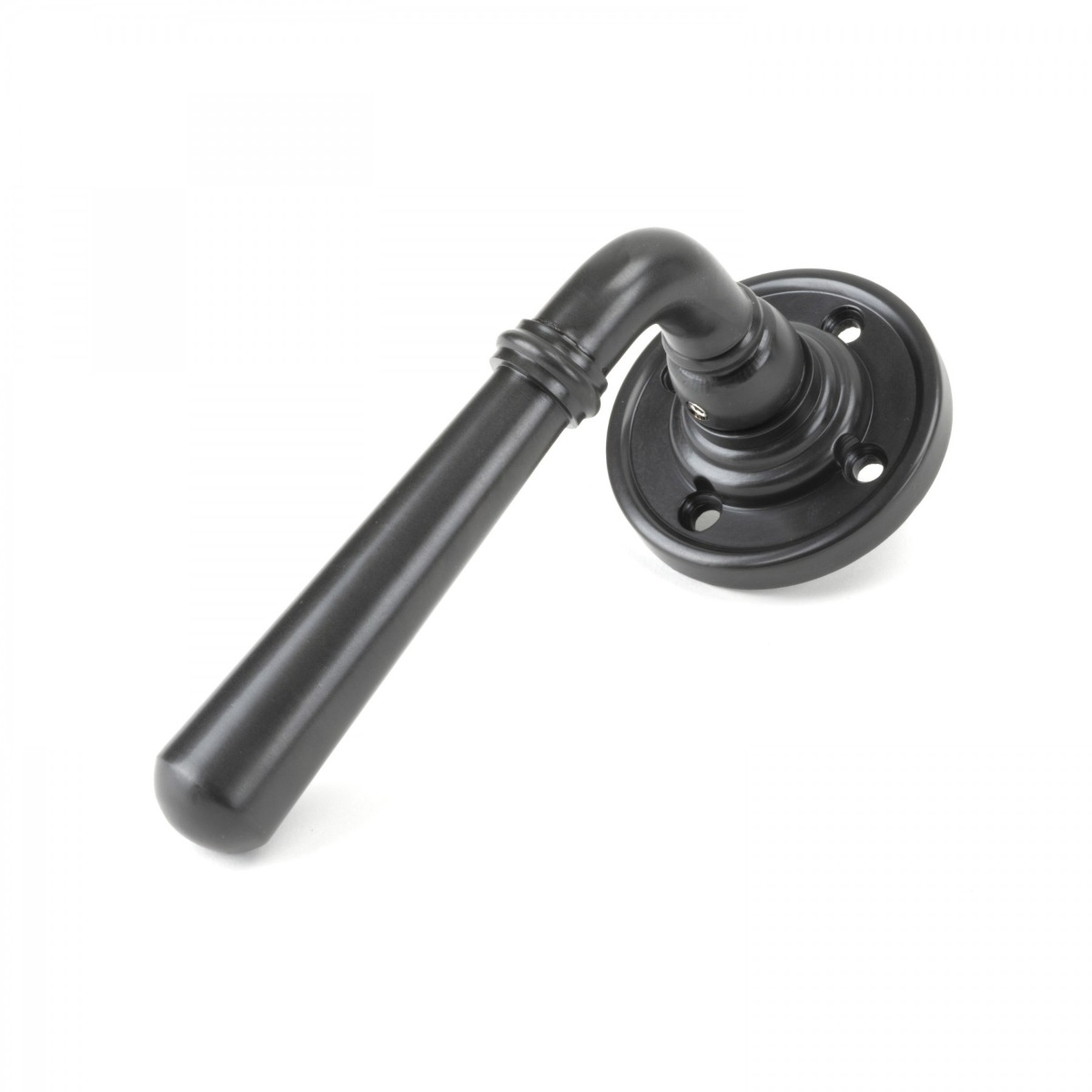 From The Anvil 50094 Aged Bronze Newbury Lever on Rose Set - Unsprung Aged Bronze