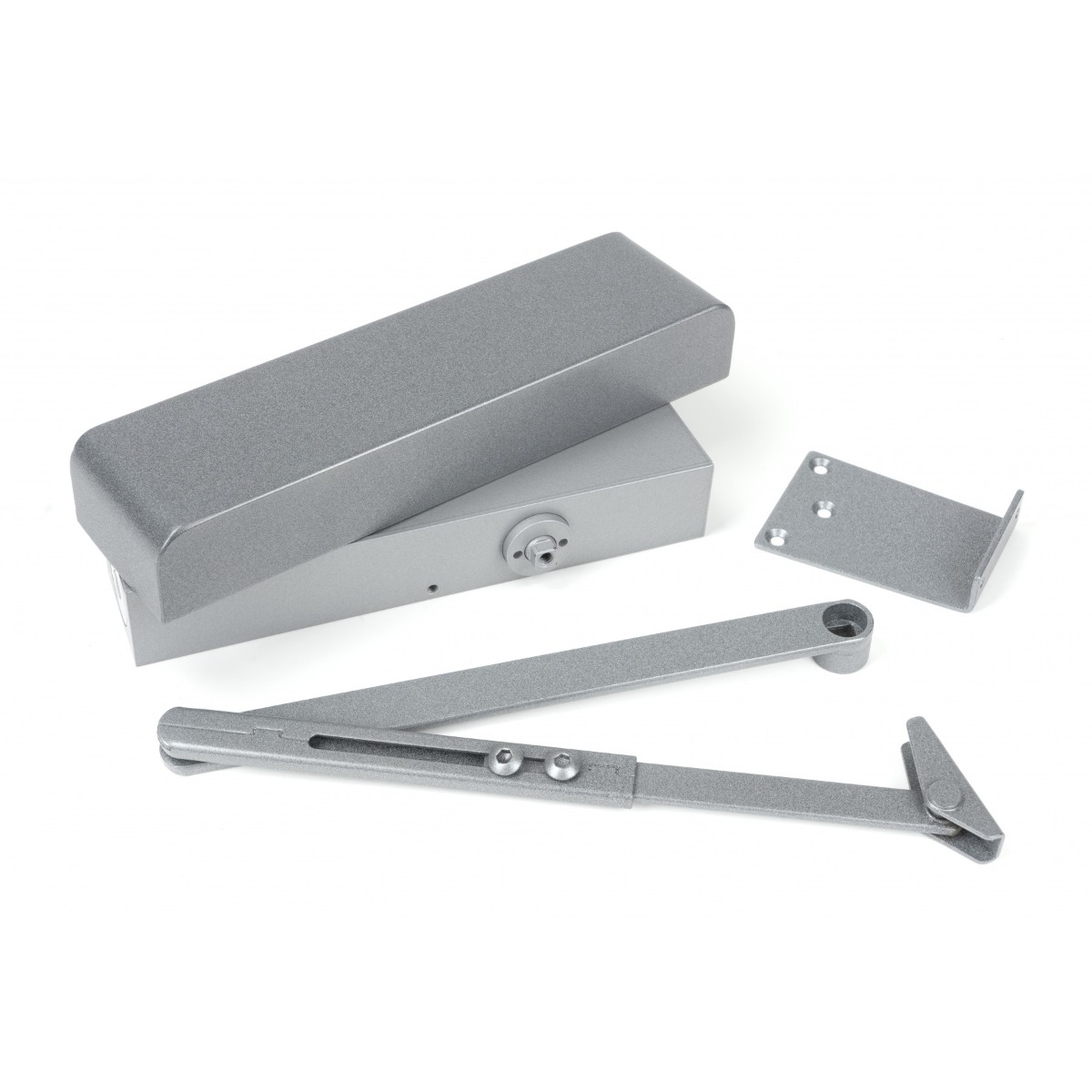 From The Anvil 50109 Pewter Size 2-5 Door Closer & Cover Pewter Patina