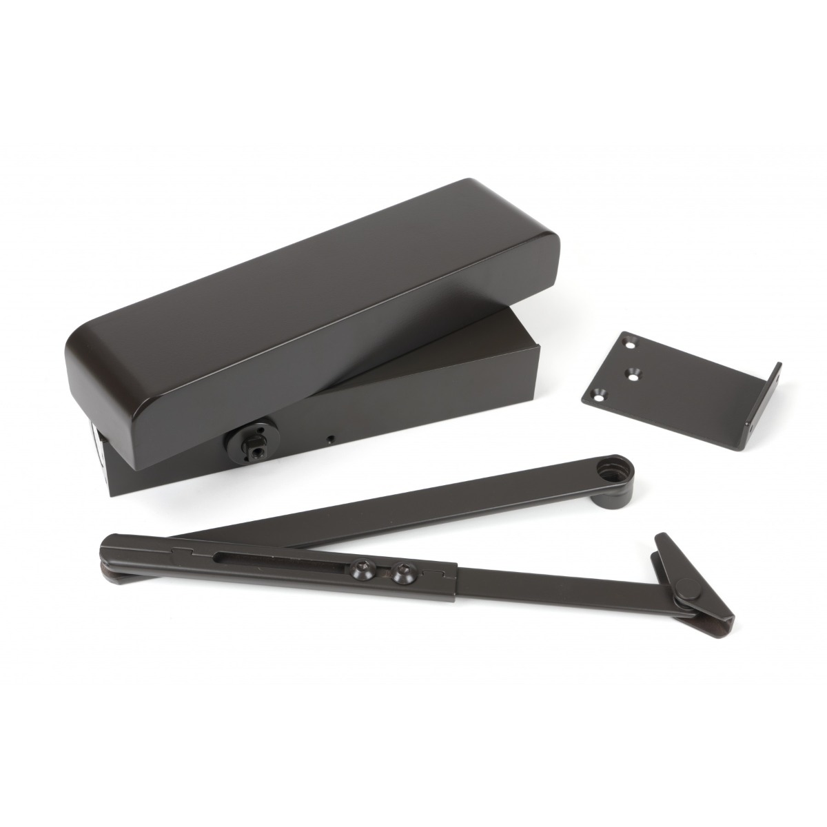 From The Anvil 50113 Aged Bronze Size 2-5 Door Closer & Cover Aged Bronze