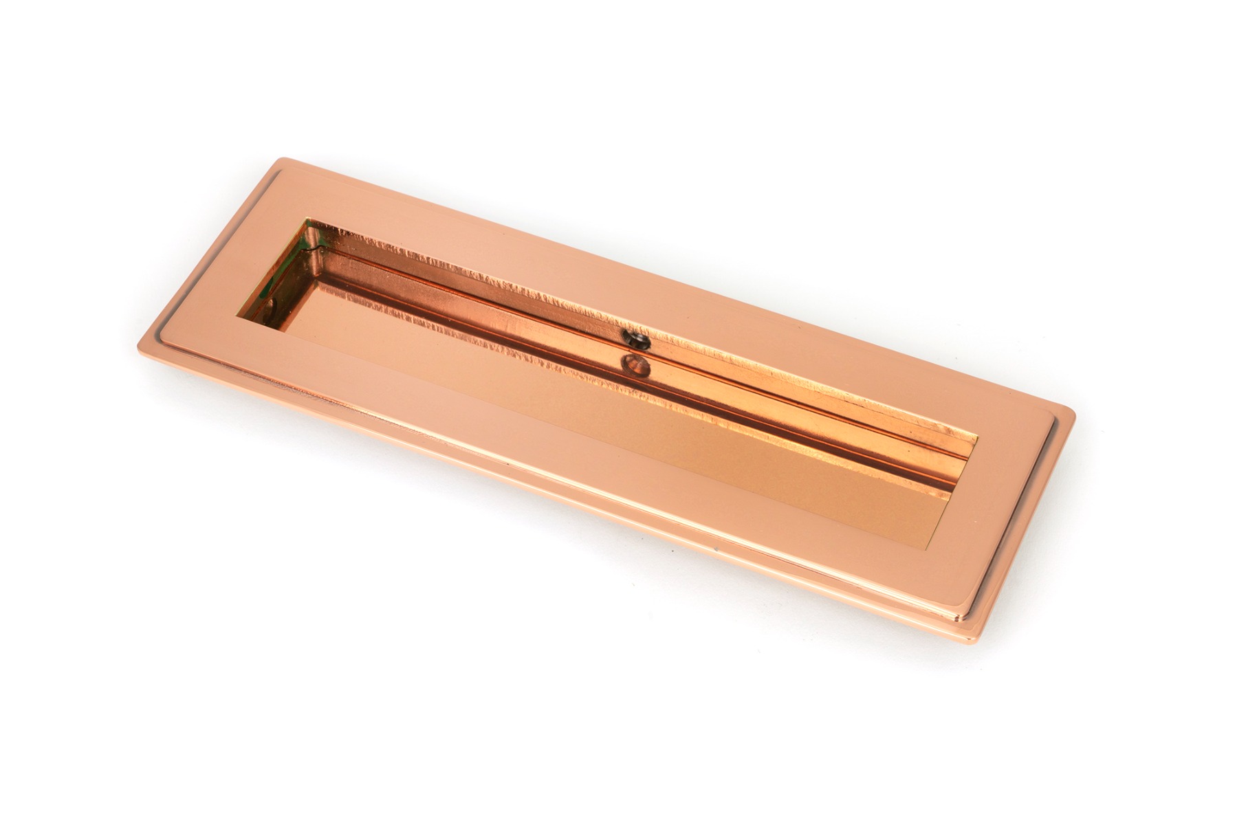 From The Anvil 50134 Polished Bronze 175mm Art Deco Rectangular Pull Polished Bronze