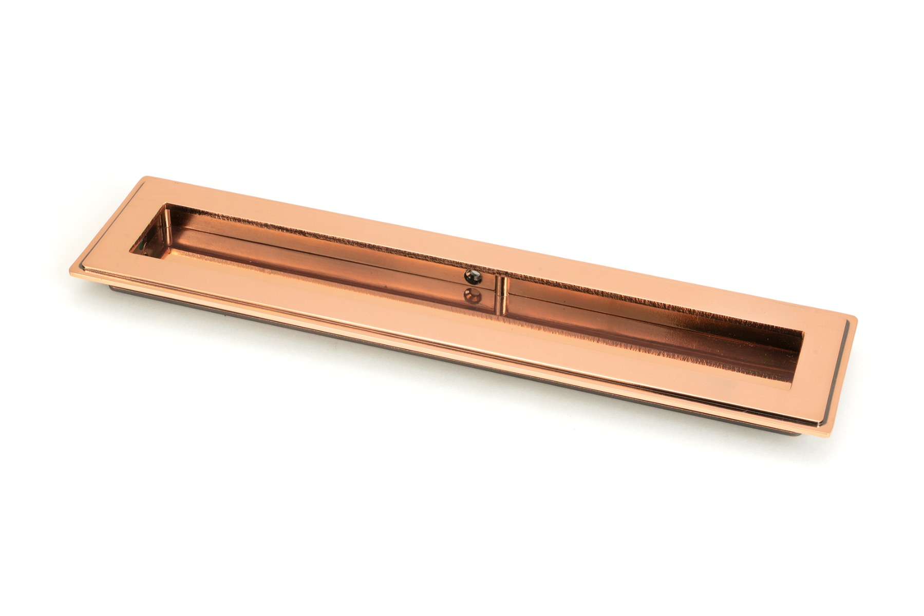 From The Anvil 50135 Polished Bronze 250mm Art Deco Rectangular Pull Polished Bronze