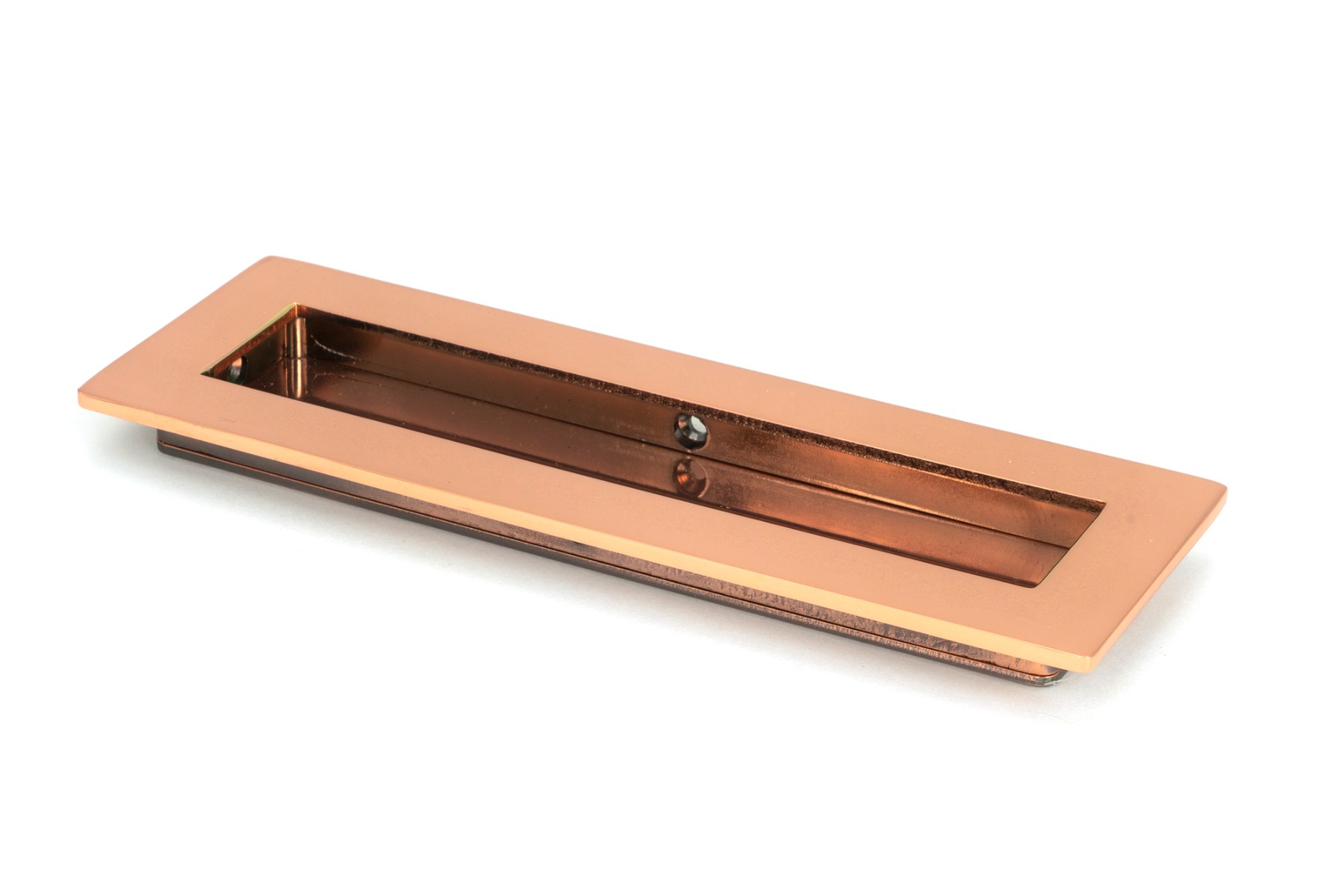 From The Anvil 50136 Polished Bronze 175mm Plain Rectangular Pull Polished Bronze