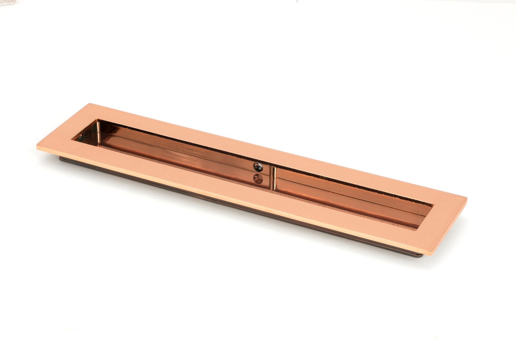 From The Anvil 50137 Polished Bronze 250mm Plain Rectangular Pull Polished Bronze