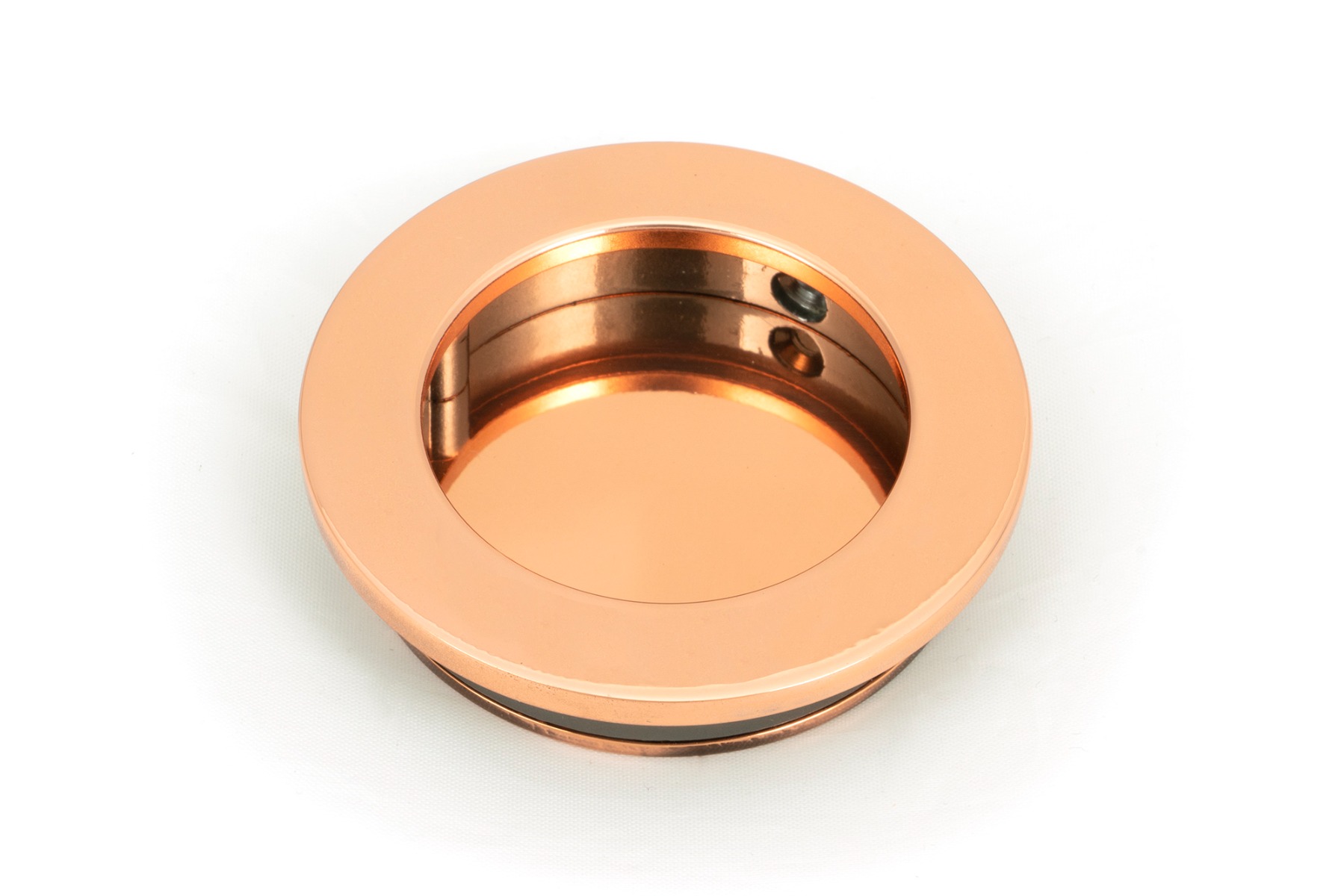 From The Anvil 50144 Polished Bronze 60mm Plain Round Pull Polished Bronze