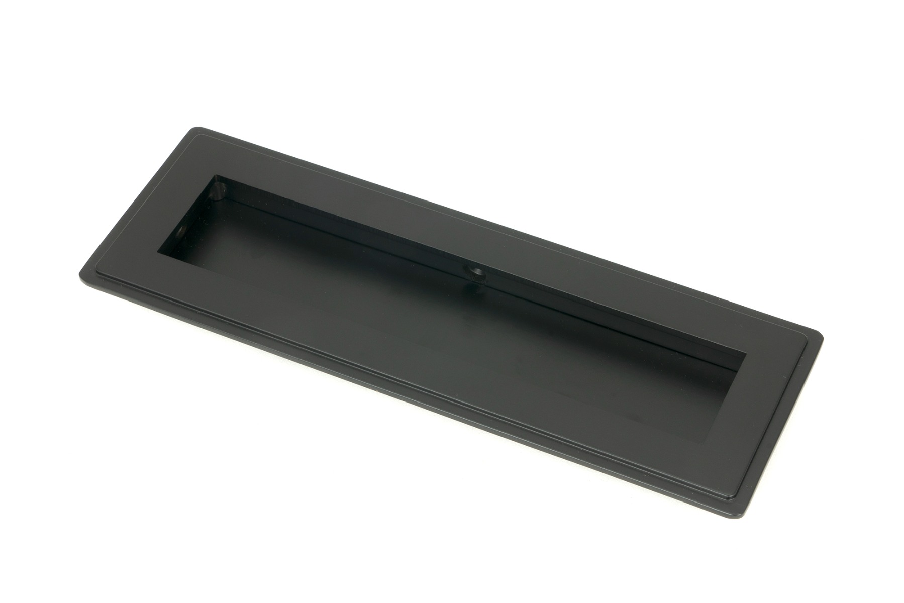 From The Anvil 50206 Matt Black 175mm Art Deco Rectangular Pull Matt Black