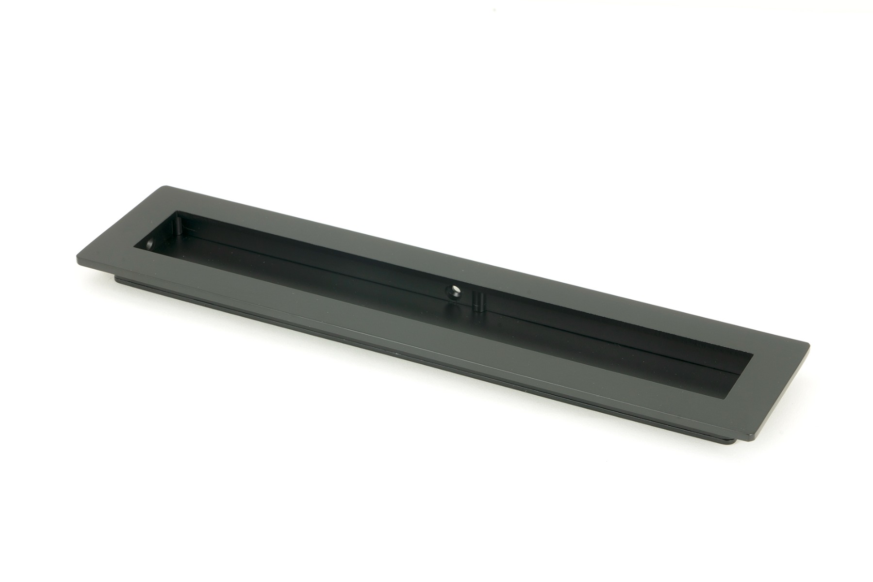 From The Anvil 50209 Matt Black 250mm Plain Rectangular Pull Matt Black