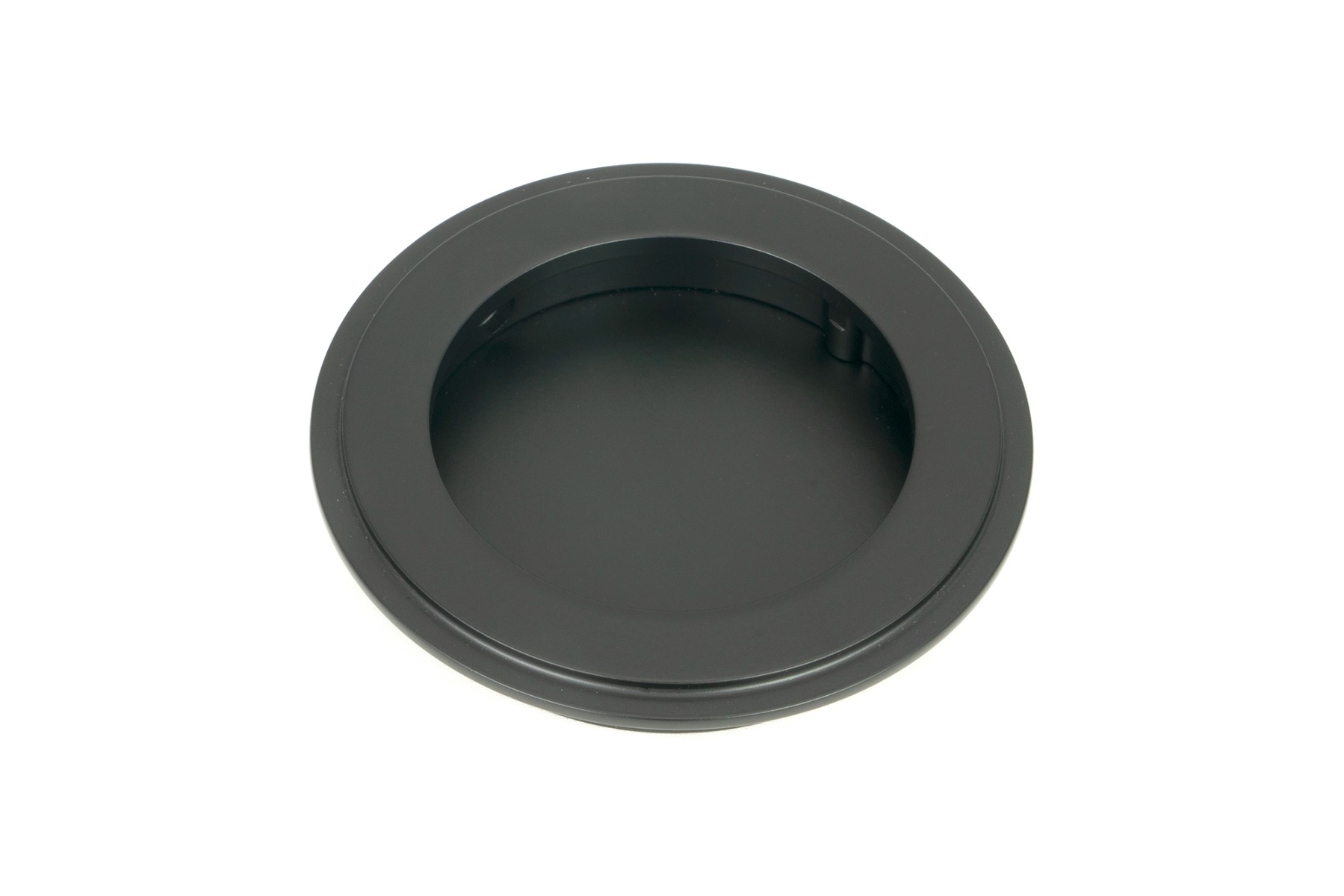 From The Anvil 50215 Matt Black 75mm Art Deco Round Pull Matt Black