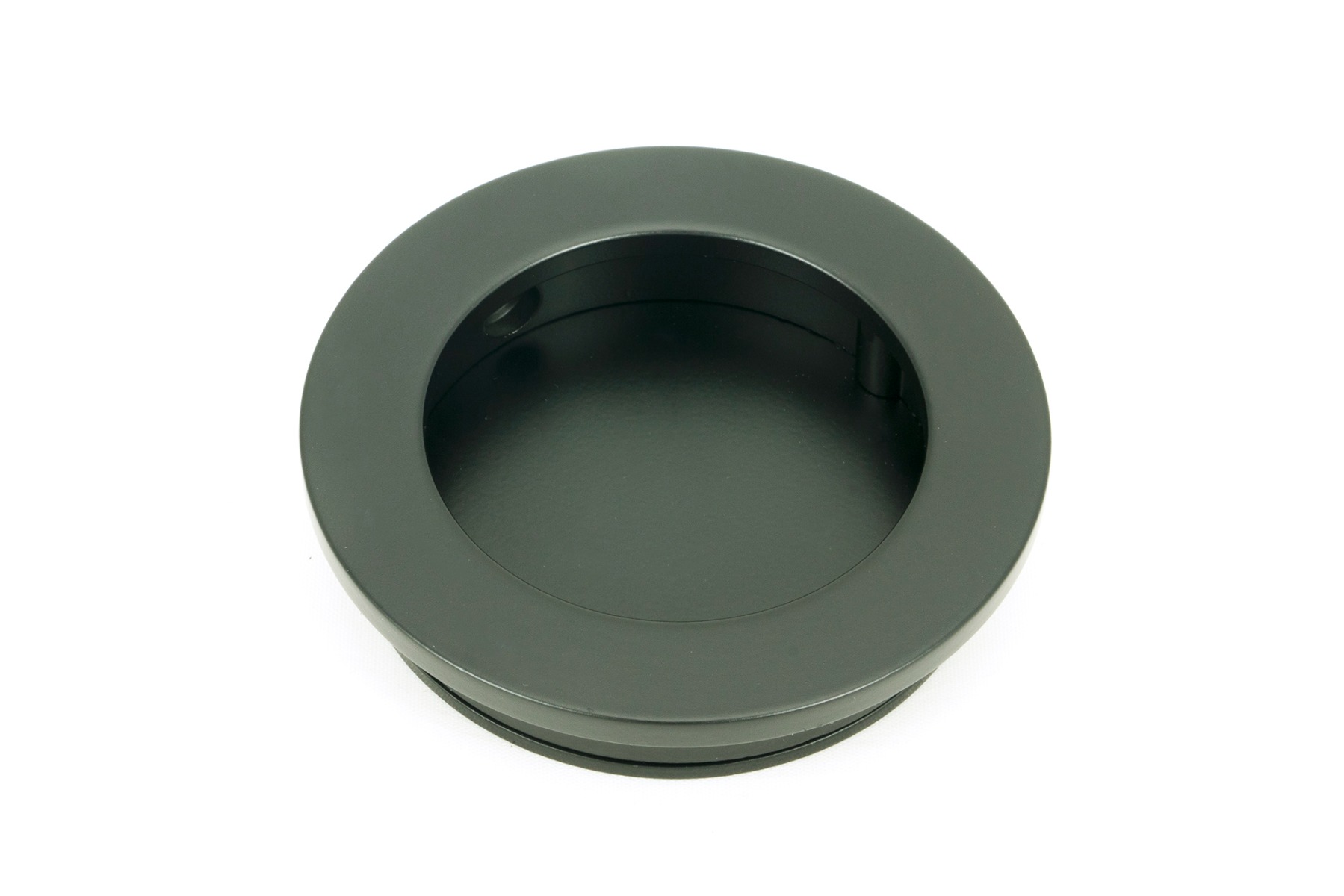 From The Anvil 50216 Matt Black 60mm Plain Round Pull Matt Black
