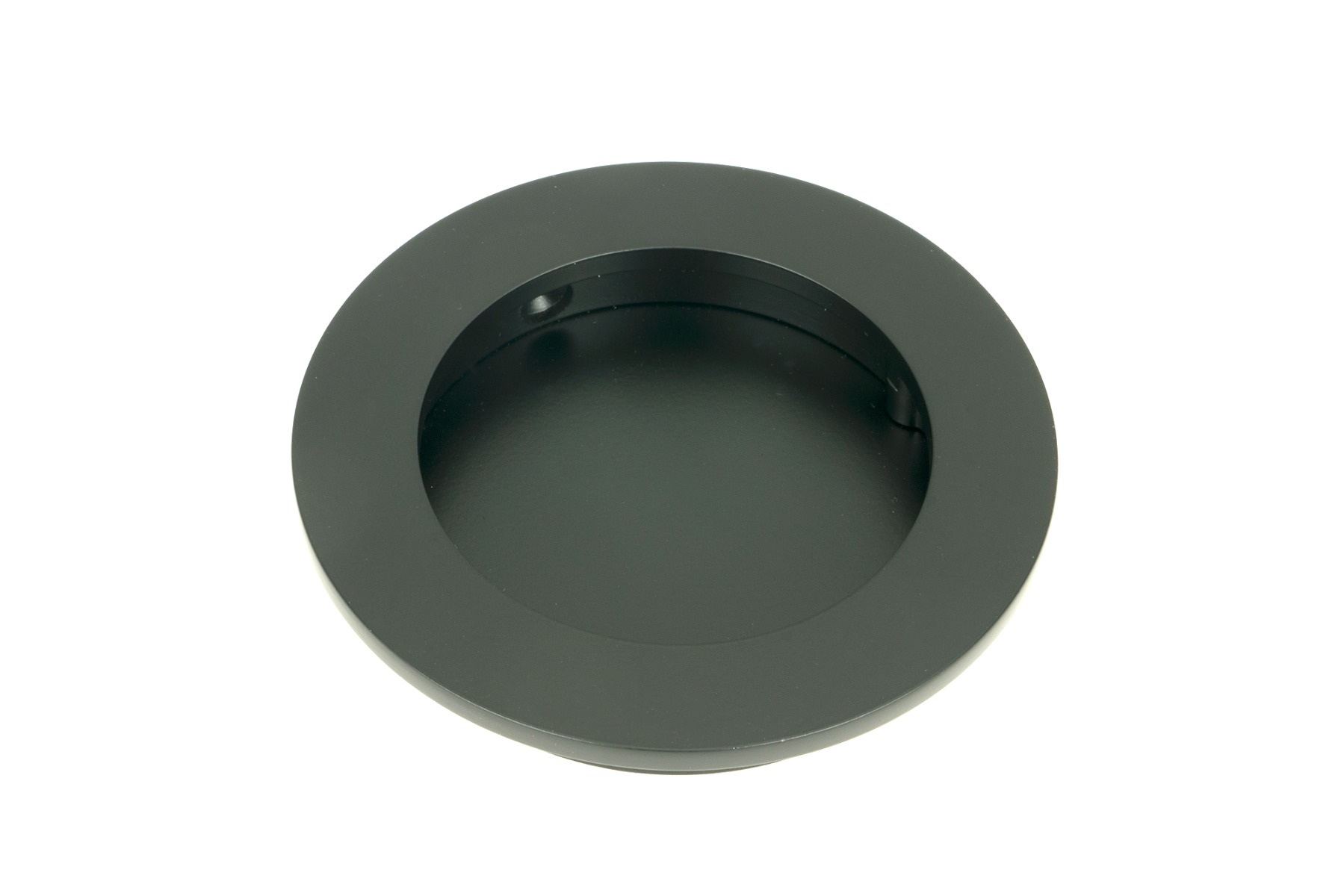From The Anvil 50217 Matt Black 75mm Plain Round Pull Matt Black